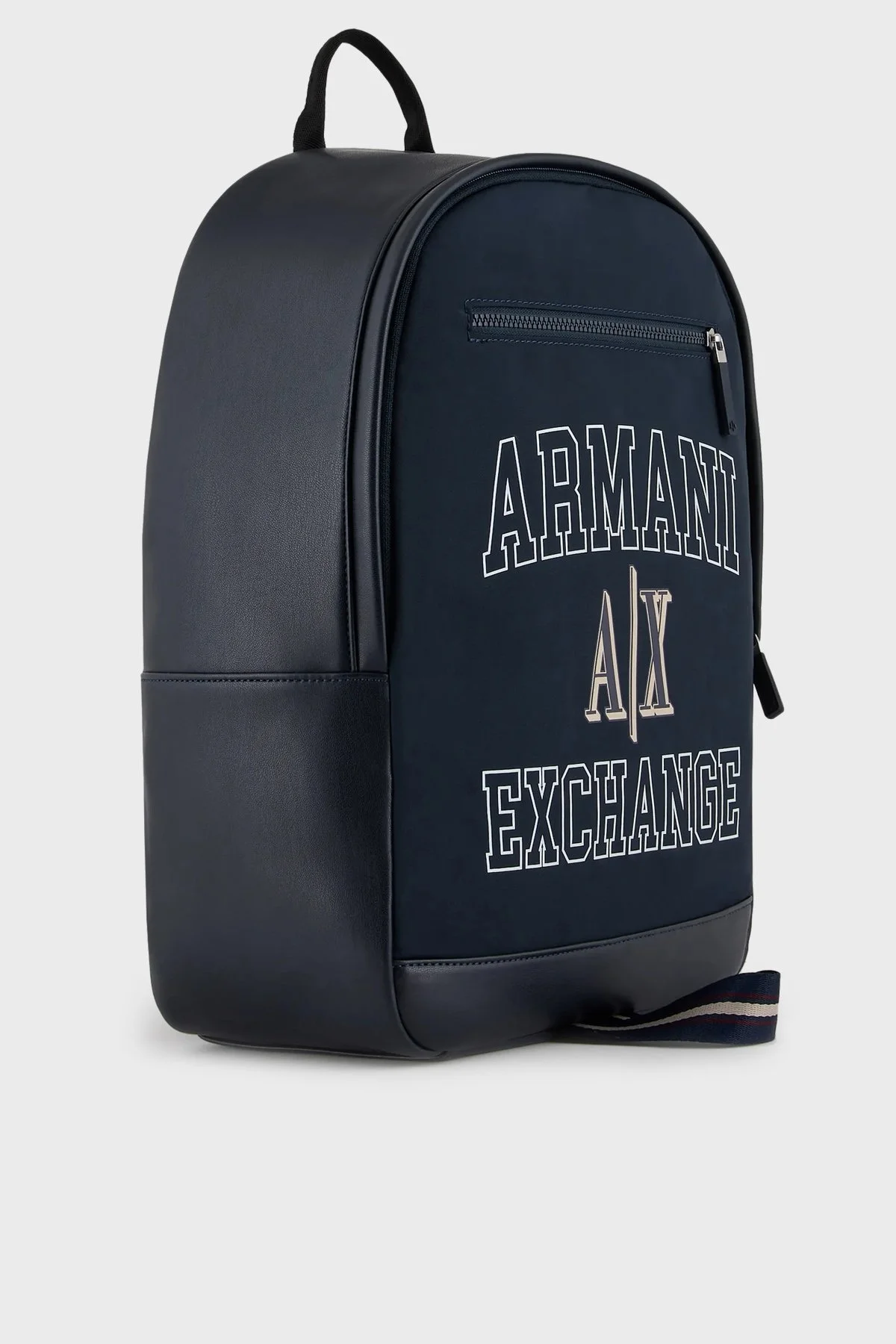 Armani Exchange Logo Baskılı Çift Kulplu Erkek Sırt Çantası 952578 3F874 05139 LACİVERT - 6