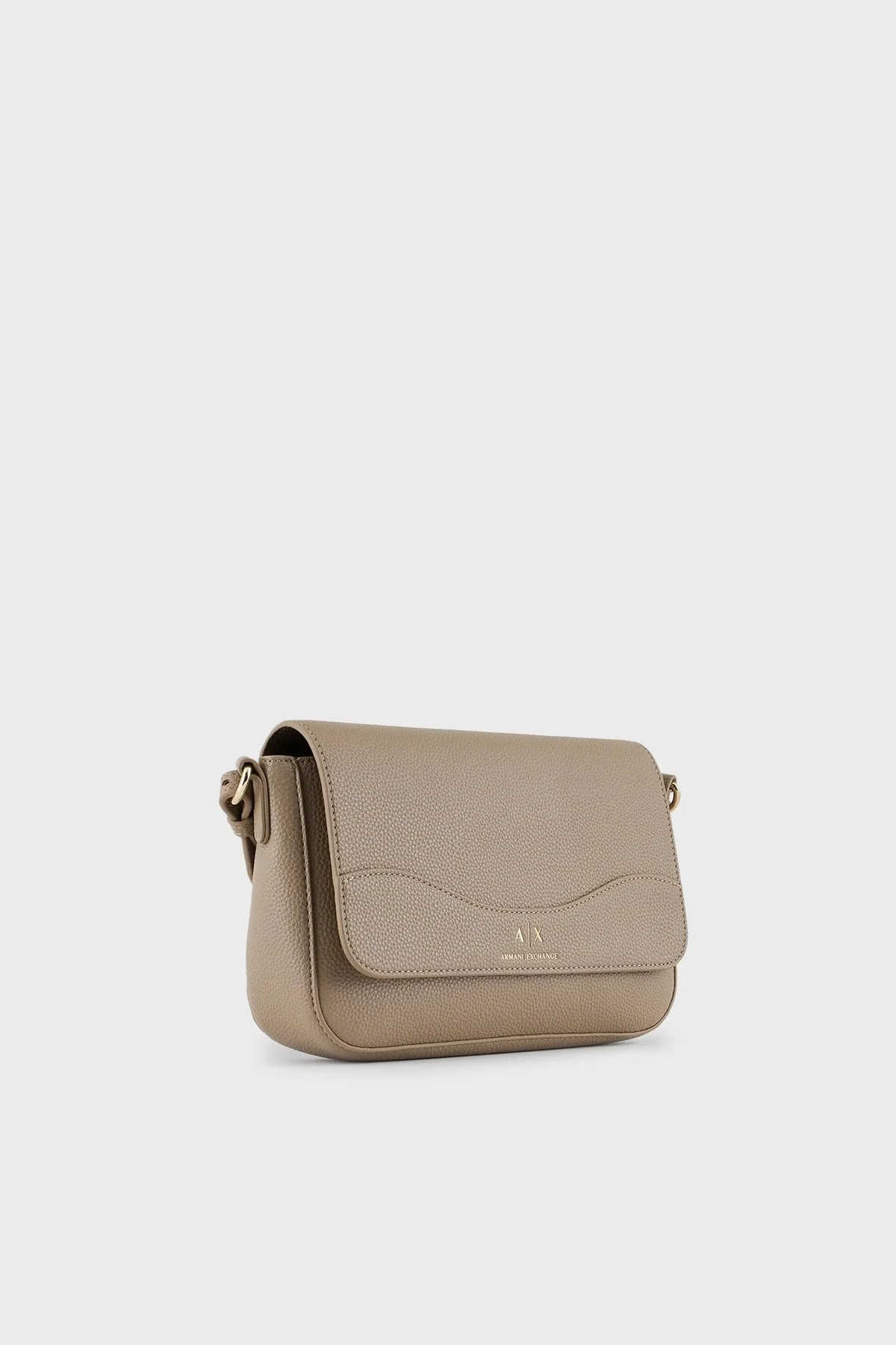 Armani Exchange Logo Baskılı Çıkarılabilir Omuz Askılı Bayan Çanta 942912 CC783 09752 TOPRAK - 2