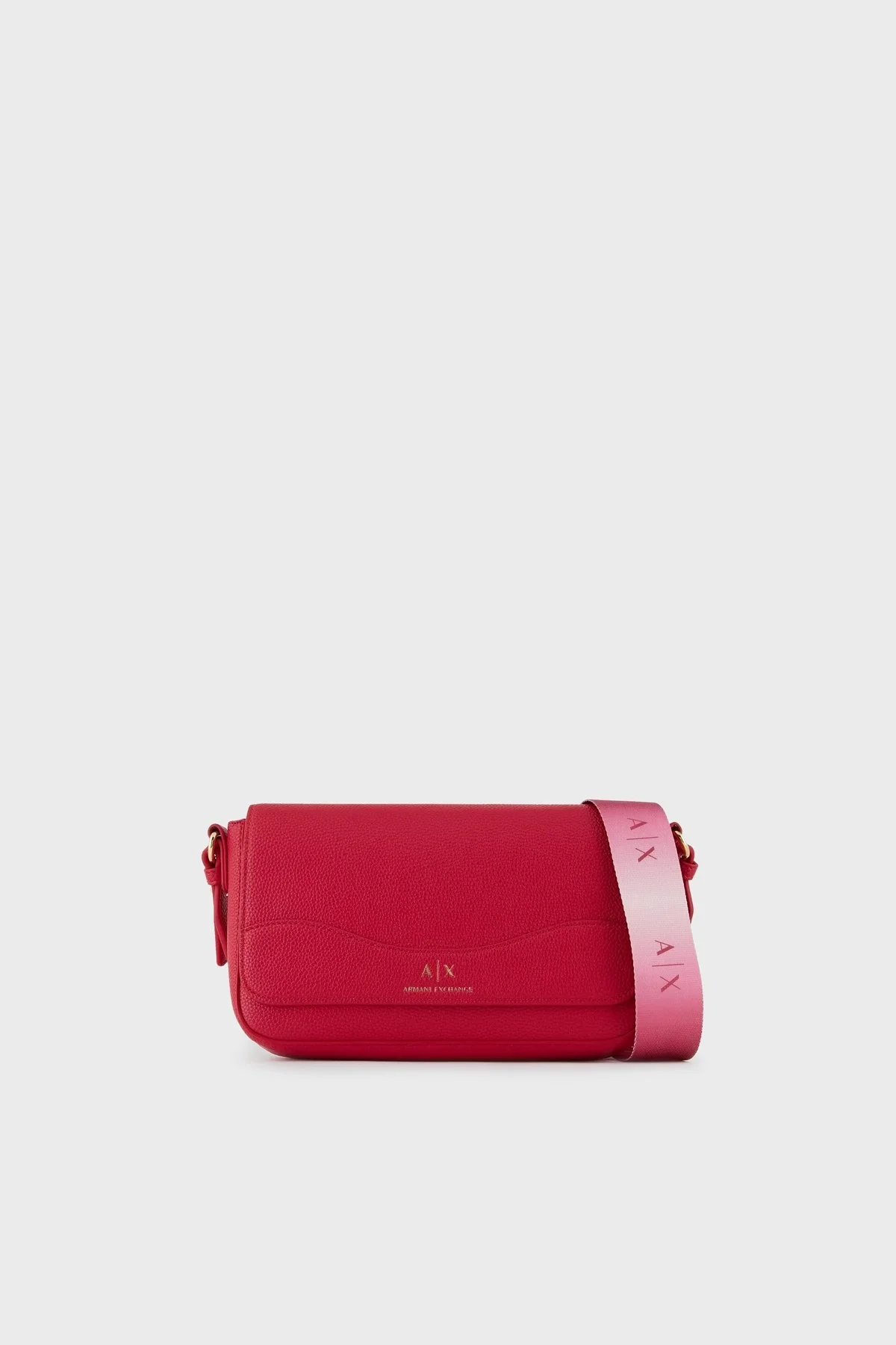 Armani Exchange Logo Baskılı Çıkarılabilir Omuz Askılı Bayan Çanta 942912 CC783 22775 KIRMIZI - 1