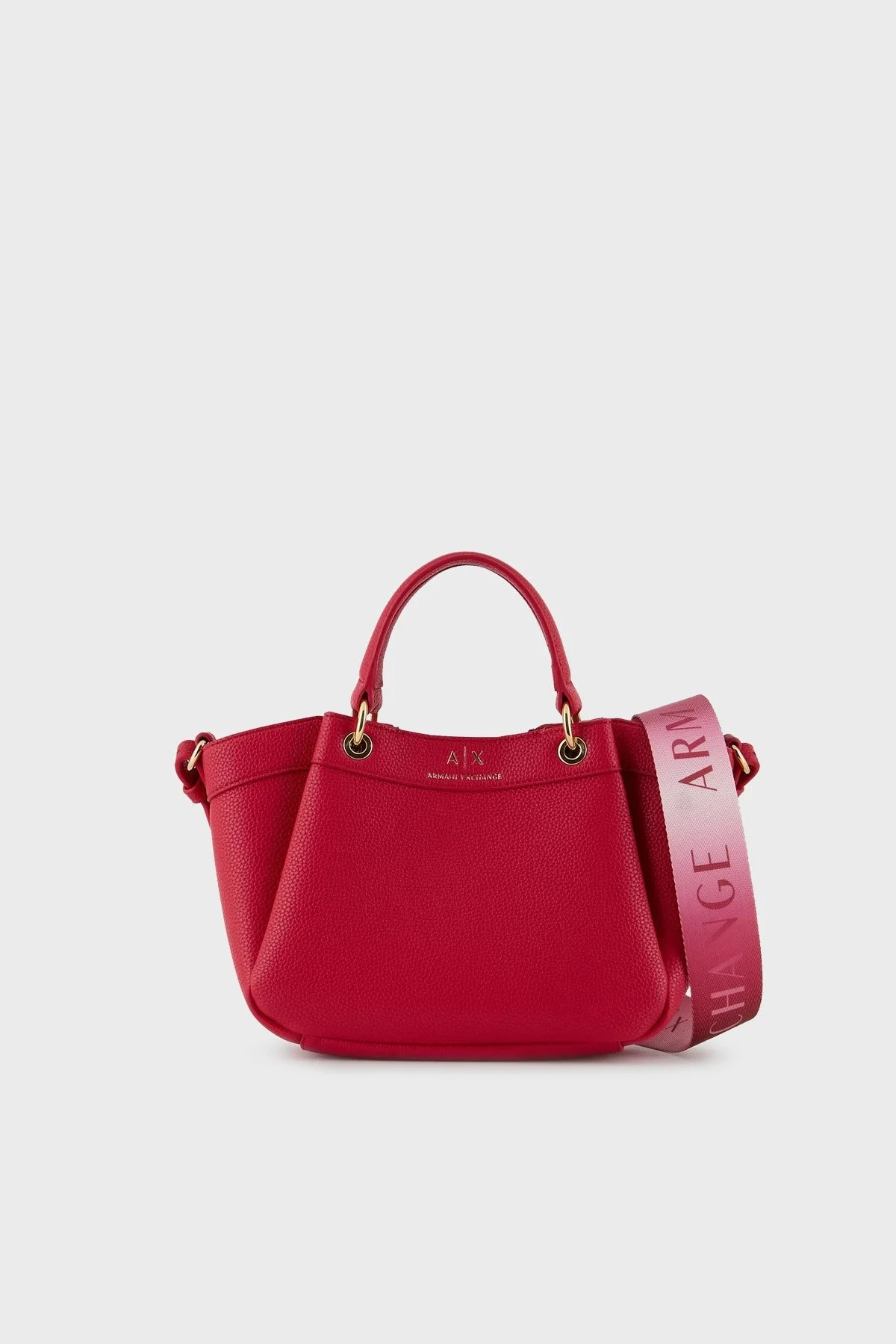 Armani Exchange Logo Baskılı Çıkarılabilir Omuz Askılı Bayan Çanta 942927 CC783 22775 KIRMIZI - 1