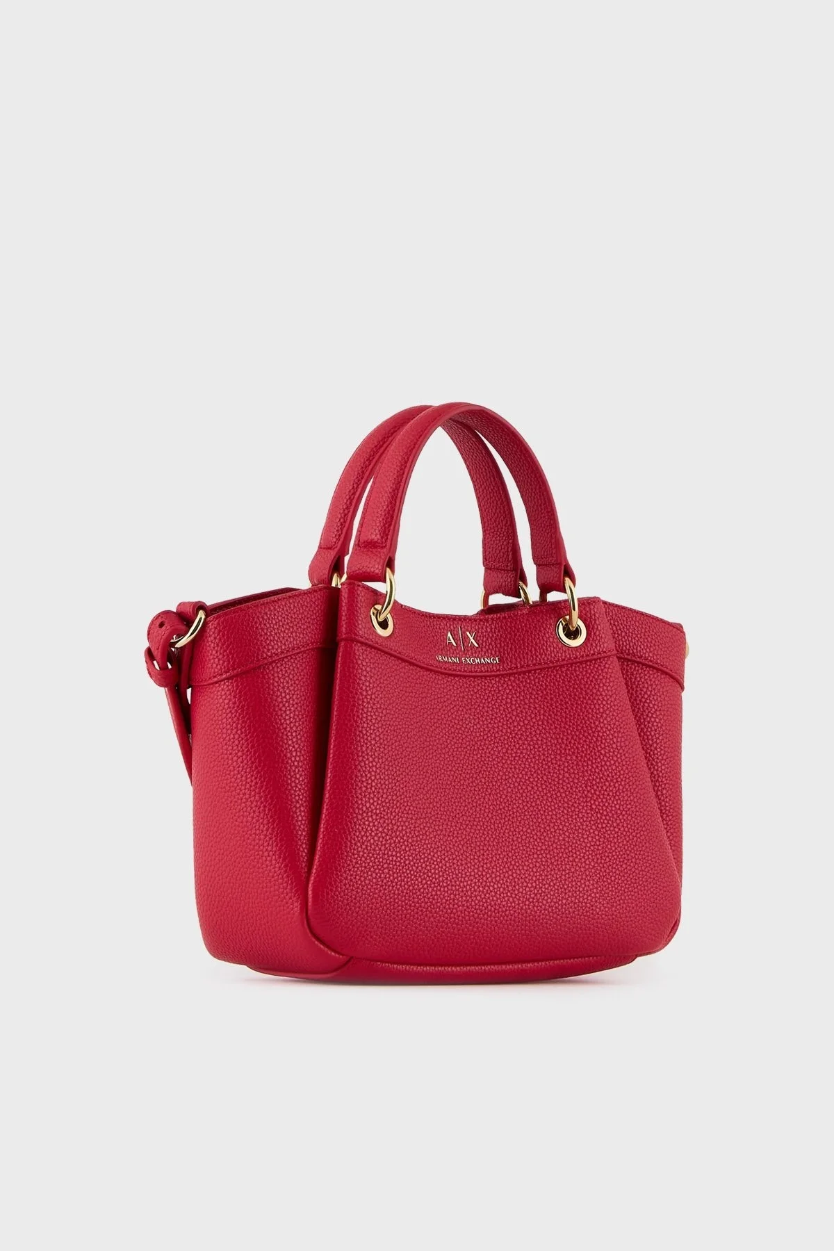 Armani Exchange Logo Baskılı Çıkarılabilir Omuz Askılı Bayan Çanta 942927 CC783 22775 KIRMIZI - 7