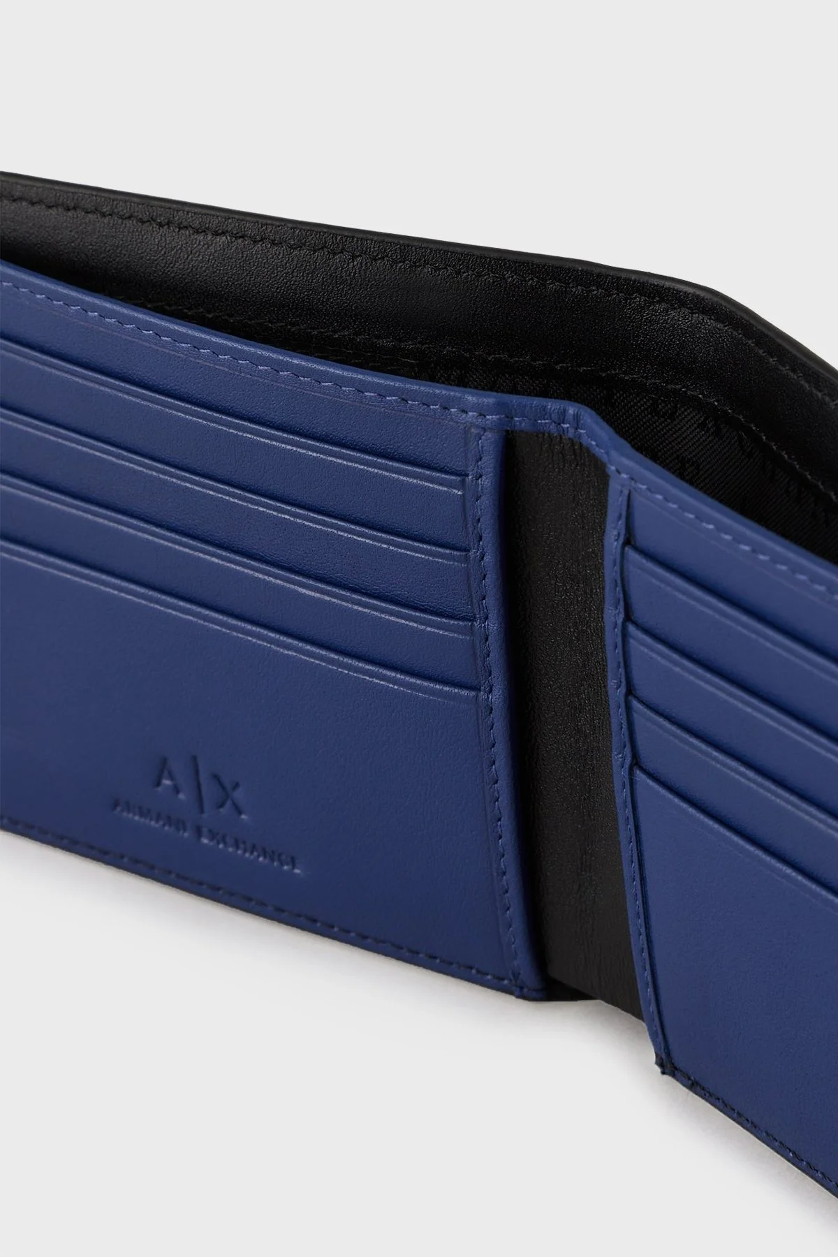 Armani Exchange Logo Baskılı Hakiki Deri Erkek Cüzdan 958097 CC831 00020 SİYAH - 4
