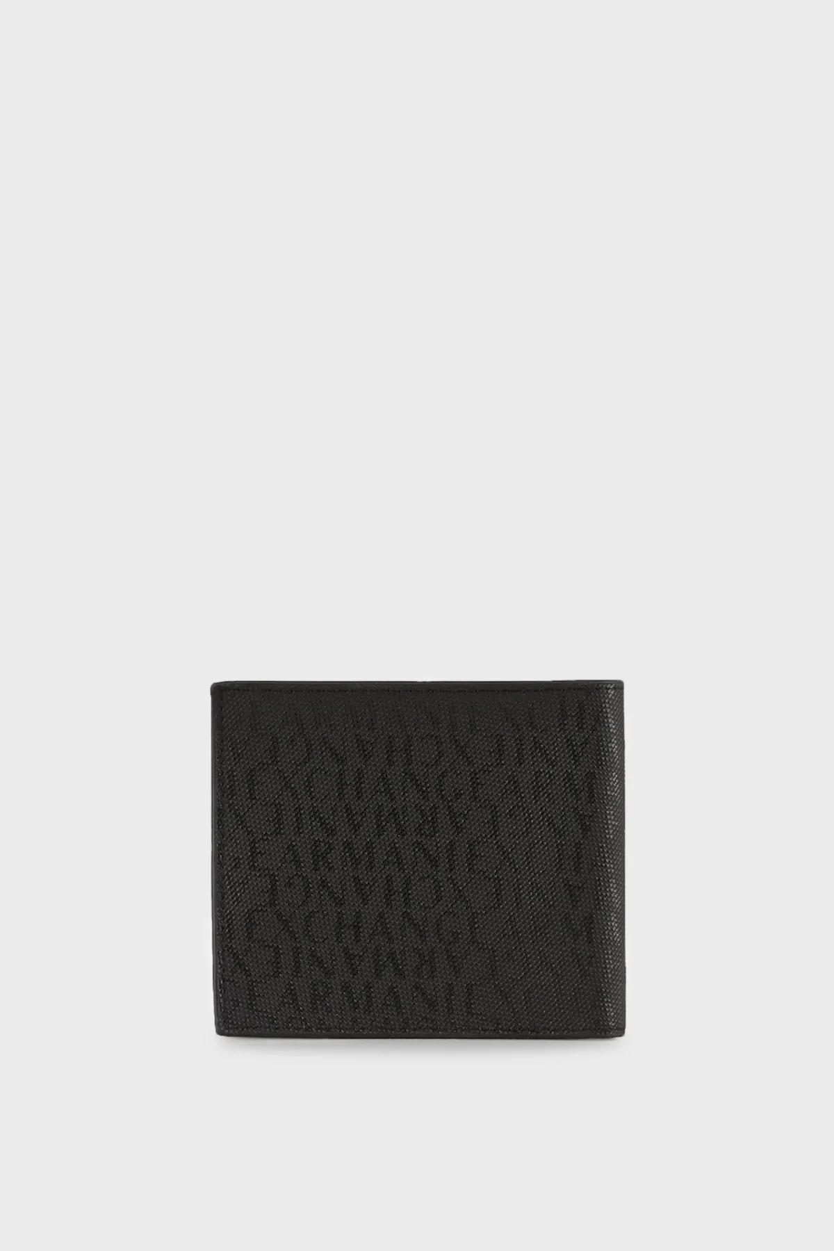 Armani Exchange Logo Baskılı Hakiki Deri Erkek Cüzdan 958097 CC831 27121 SİYAH - 2