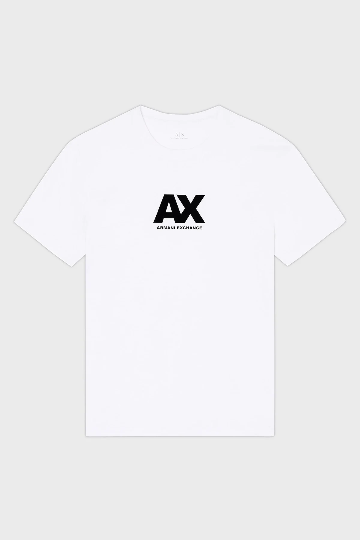 Armani Exchange Logo Baskılı Pamuklu Regular Fit Bisiklet Yaka Erkek T Shirt XM001403 AF16432 U0009 BEYAZ - 5