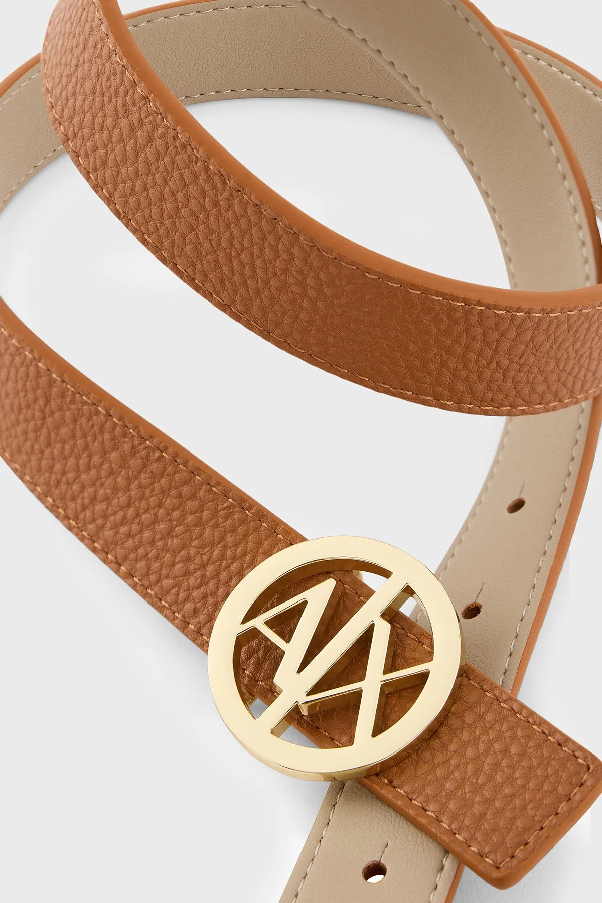 Armani Exchange Logo Detaylı Bayan Kemer 941118 0A877 M6291 TABA - 2