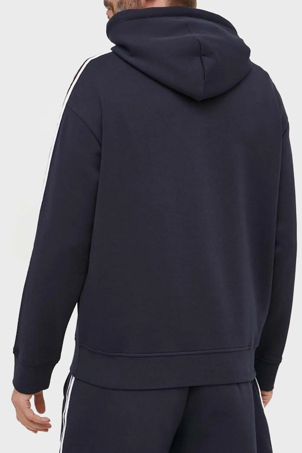 Armani Exchange Logo Yazılı Pamuklu Kapüşonlu Regular Fit Erkek Sweat 6RZMLD ZJZGZ 1583 LACİVERT - 2