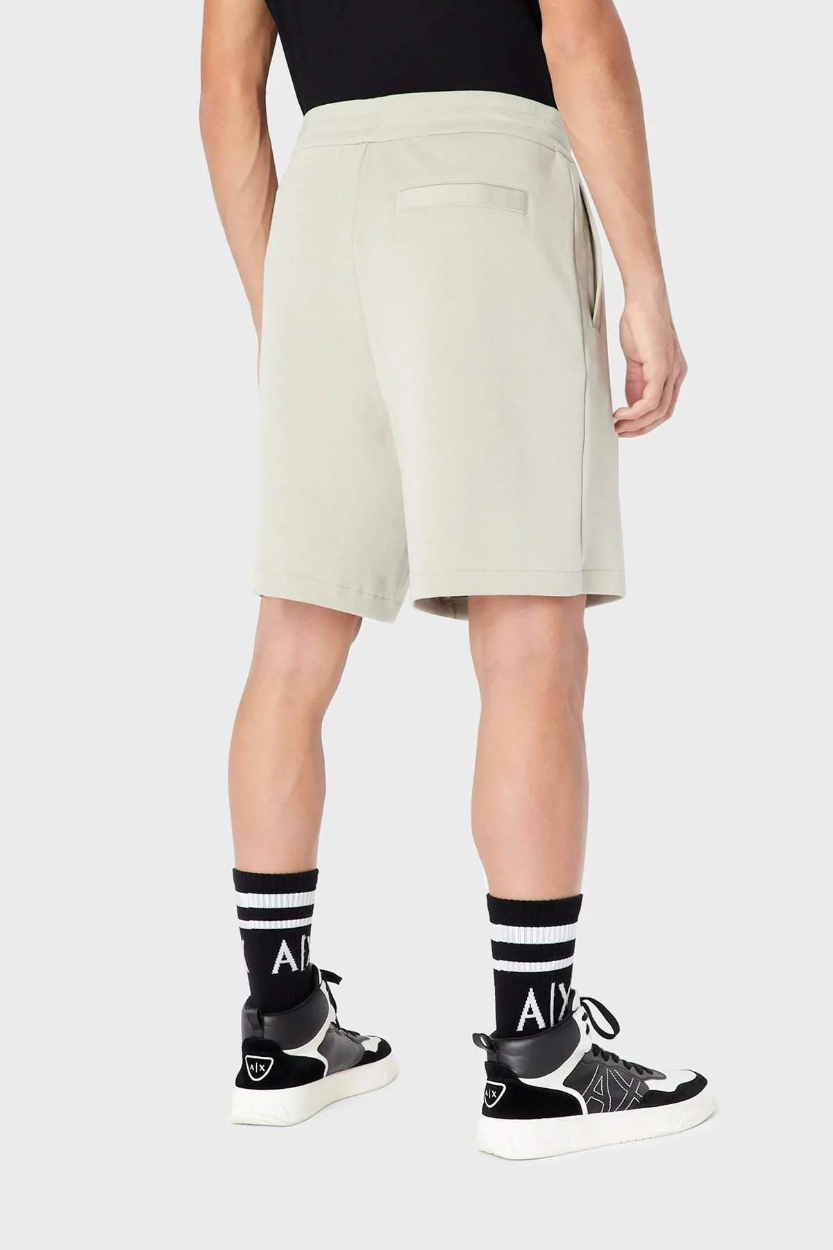 Armani Exchange Logolu % 100 Pamuk Regular Fit Erkek Short 3RZSHE ZJZDZ 1940 GRİ - 2