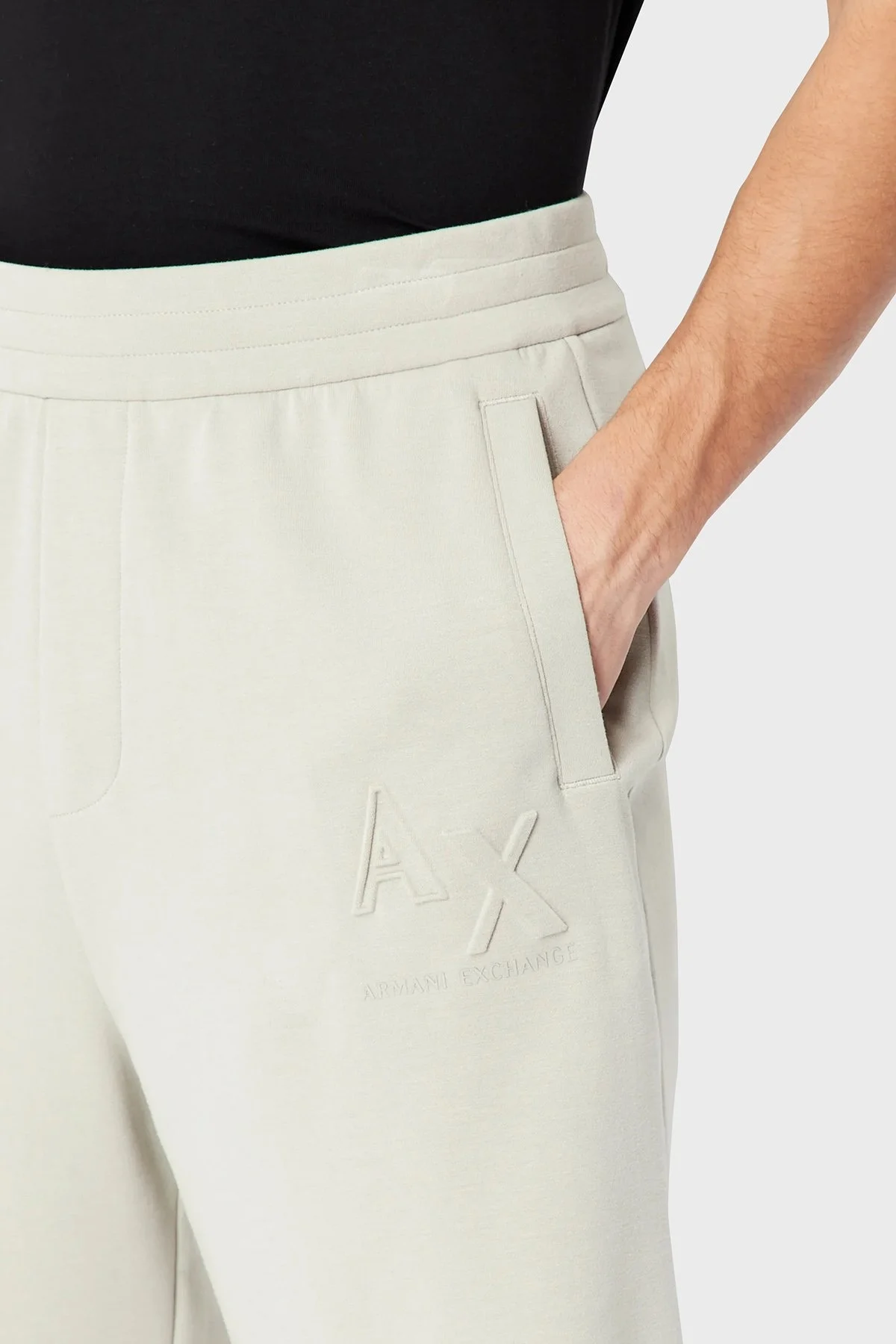 Armani Exchange Logolu % 100 Pamuk Regular Fit Erkek Short 3RZSHE ZJZDZ 1940 GRİ - 4