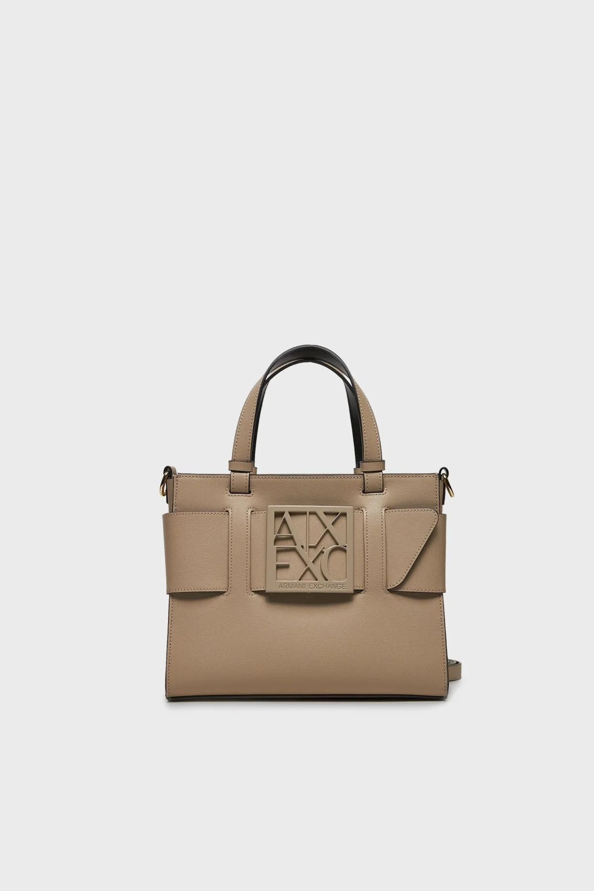 Armani Exchange Logolu Ayarlanabilir Asıkılı Bayan Çanta 942690 0A874 14349 BEJ - 1