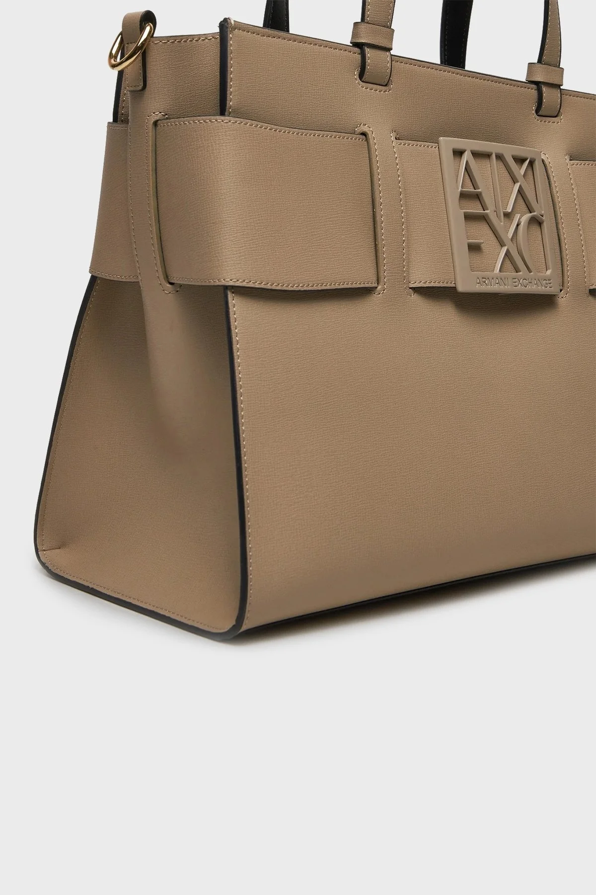 Armani Exchange Logolu Ayarlanabilir Askılı Bayan Çanta 942689 0A874 14349 BEJ - 5