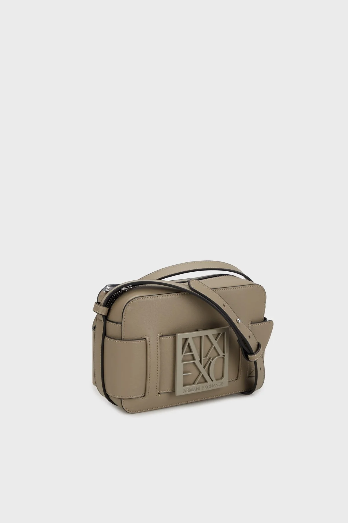 Armani Exchange Logolu Ayarlanabilir Askılı Bayan Çanta 942699 0A874 U6242 KAHVE - 4