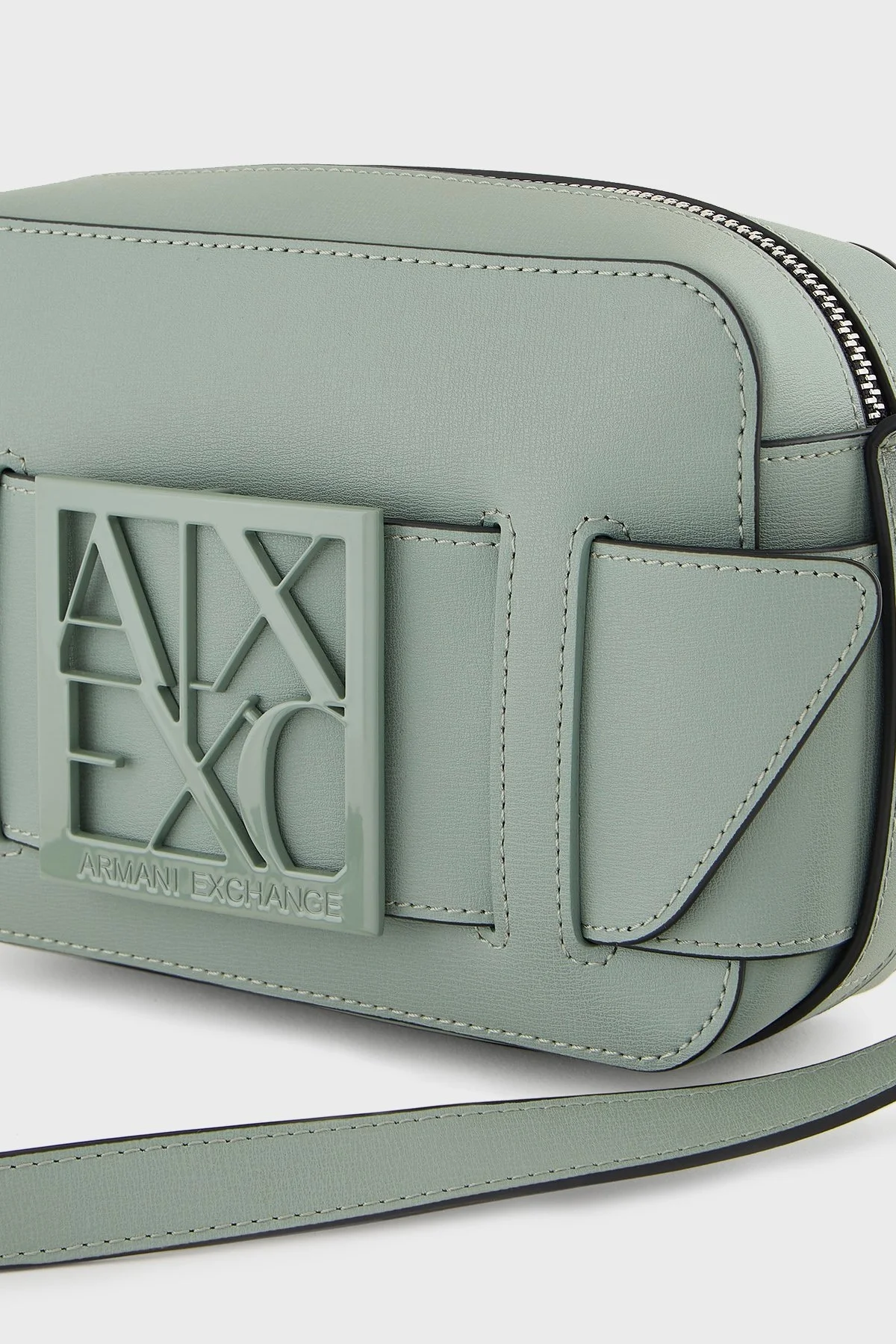 Armani Exchange Logolu Ayarlanabilir Askılı Bayan Çanta 942699 0A874 U7231 HAKİ - 5