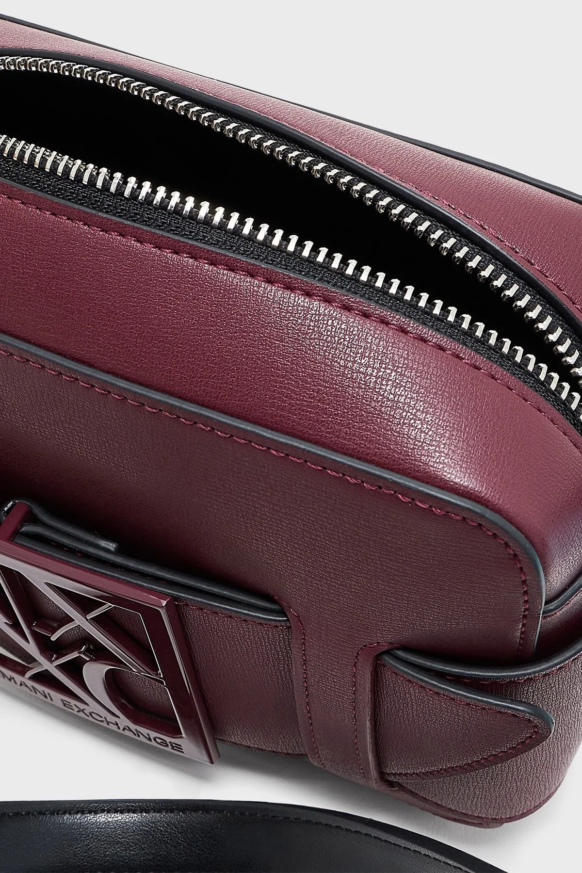 Armani Exchange Logolu Ayarlanabilir Askılı Bayan Çanta 942699 0A874 UA343 BORDO - 12