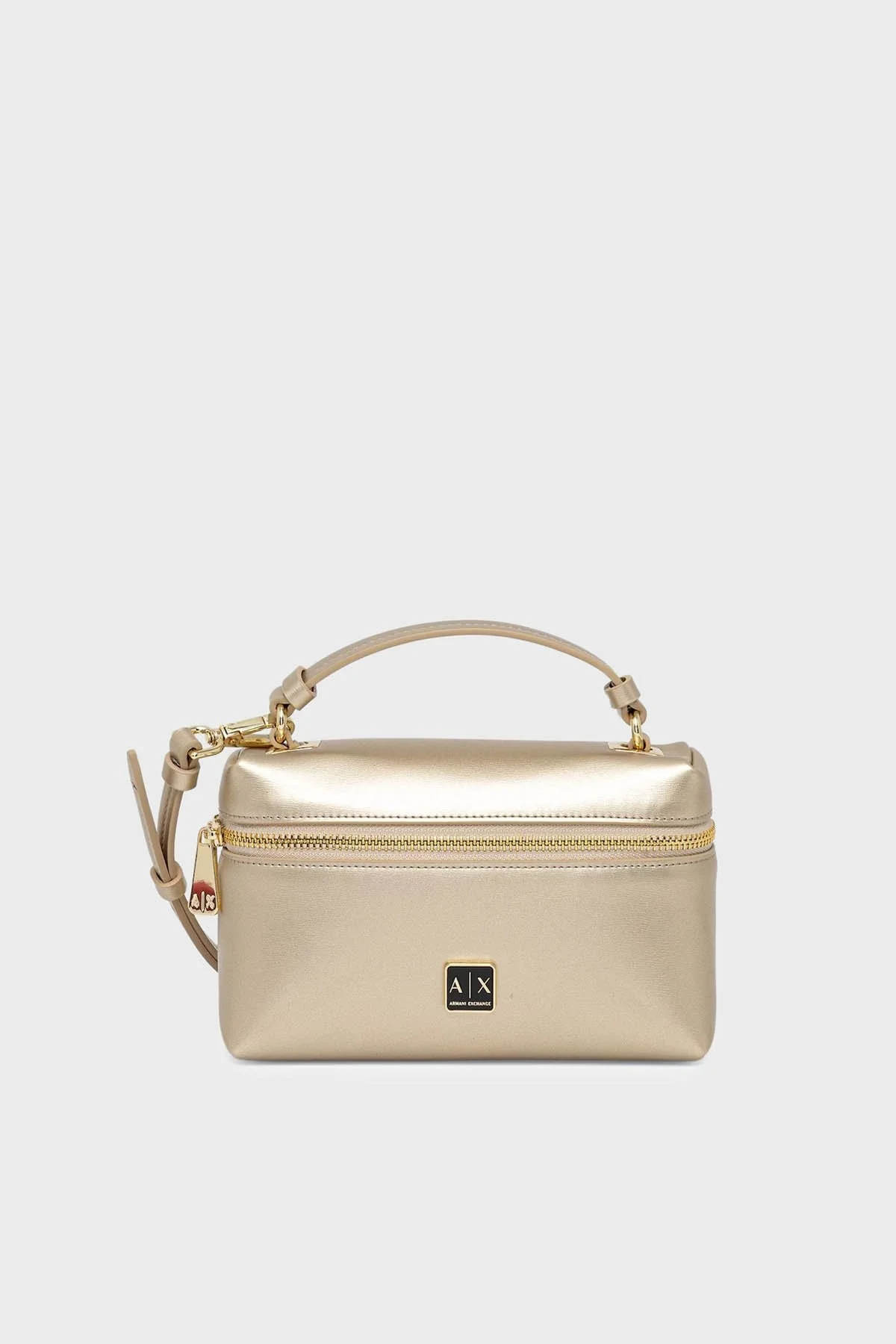 Armani Exchange Logolu Ayarlanabilir Askılı Bayan Çanta XW000412 AF12153 M2005 GOLD - 1