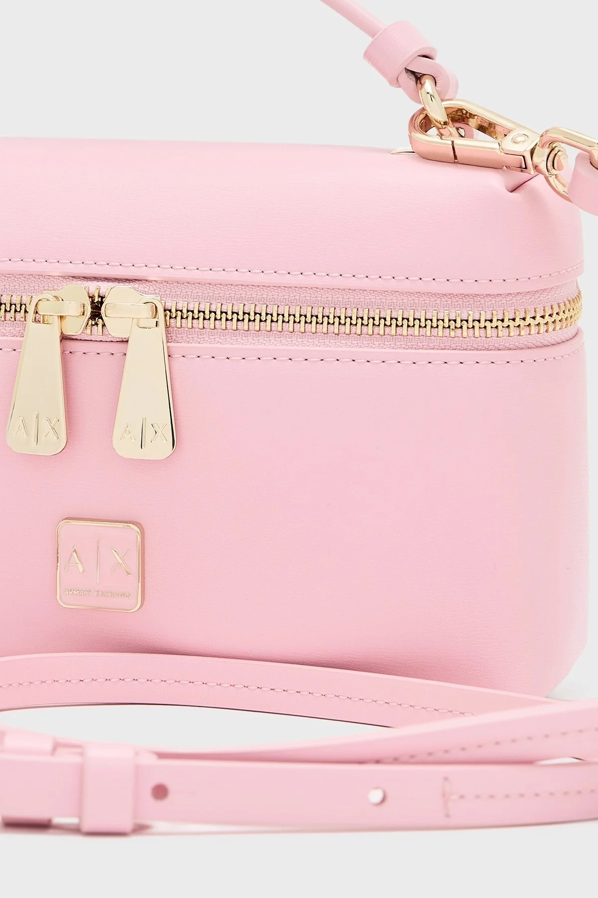 Armani Exchange Logolu Ayarlanabilir Askılı Bayan Çanta XW000412 AF12153 U4176 AÇIK PEMBE - 6