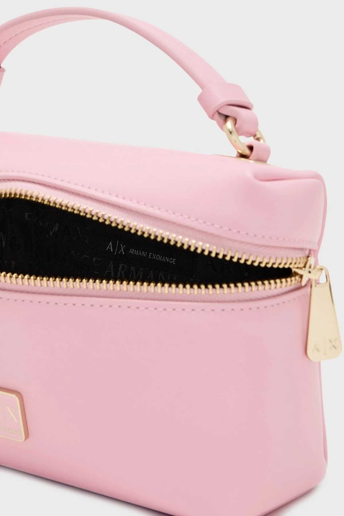 Armani Exchange Logolu Ayarlanabilir Askılı Bayan Çanta XW000412 AF12153 U4176 AÇIK PEMBE - 7