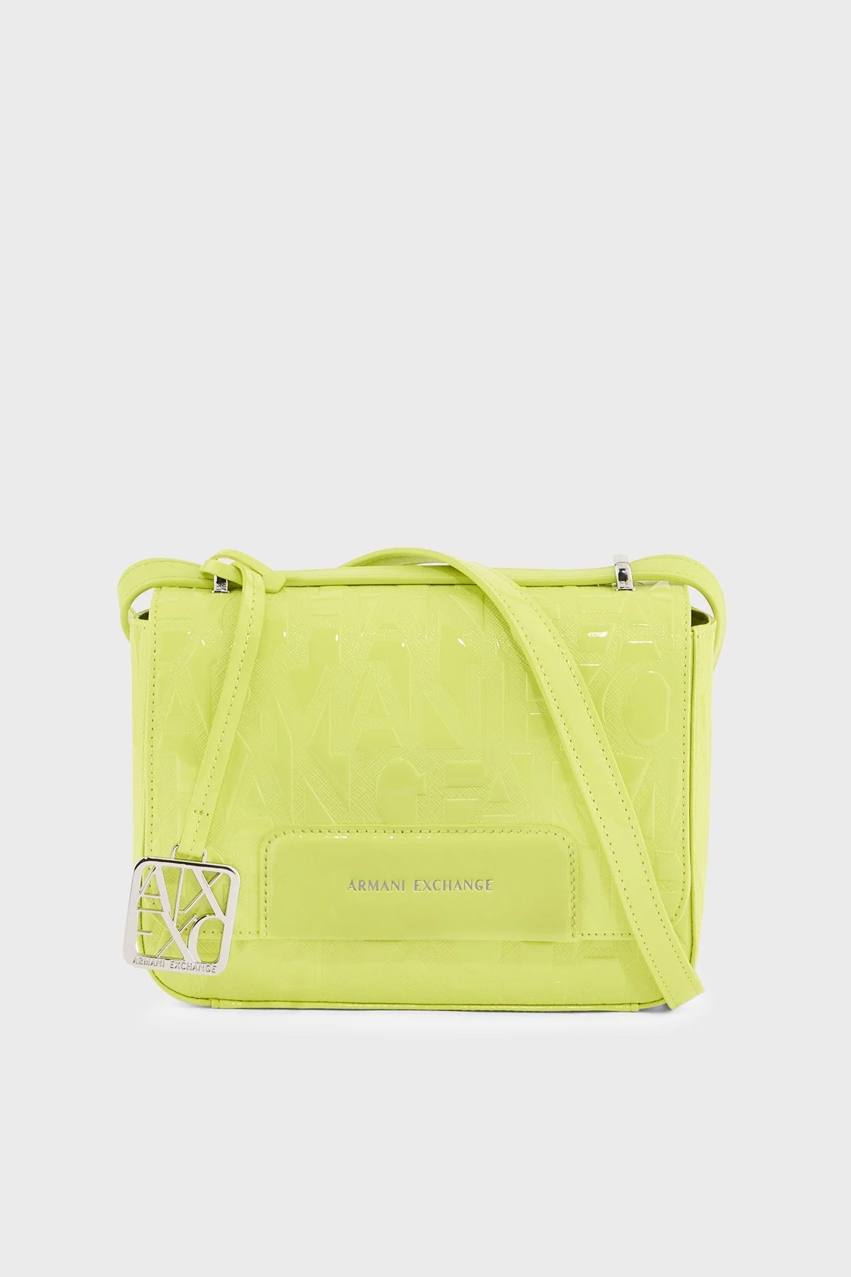 Armani Exchange Logolu Ayarlanabilir Askılı Bayan Çanta XW001577 AF17290 U2194 FISTIK YEŞİL - 1