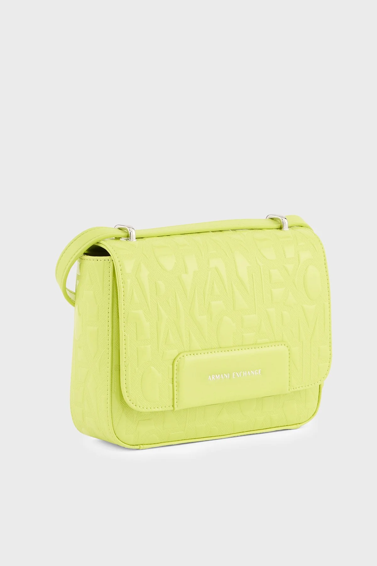 Armani Exchange Logolu Ayarlanabilir Askılı Bayan Çanta XW001577 AF17290 U2194 FISTIK YEŞİL - 3