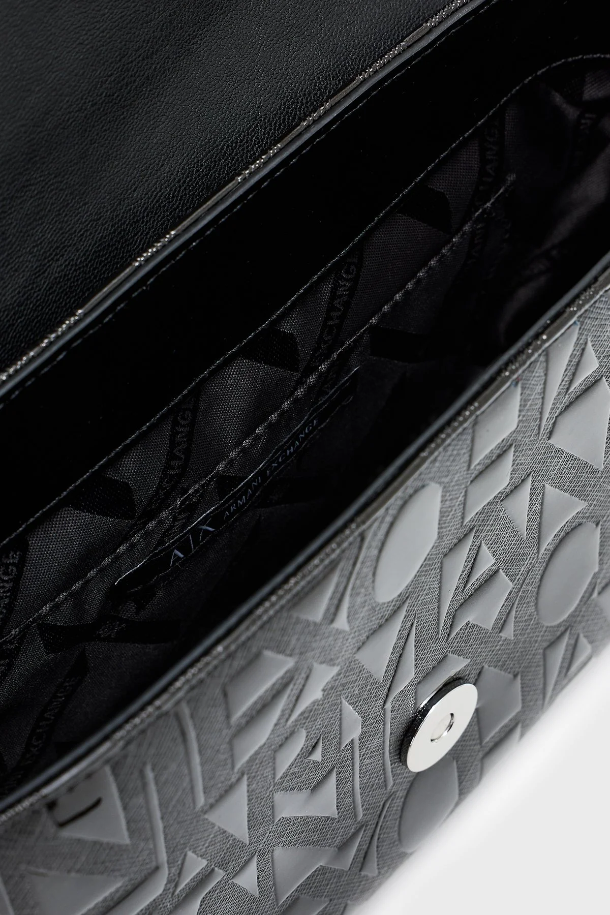 Armani Exchange Logolu Ayarlanabilir Askılı Bayan Çanta XW001577 AF17290 UC001 SİYAH - 6