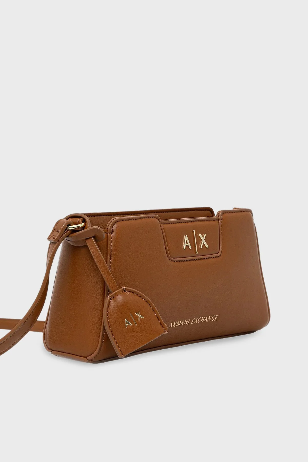 Armani Exchange Logolu Ayarlanabilir Askılı Bayan Çanta XW002162 AF19892 U6123 TABA - 3