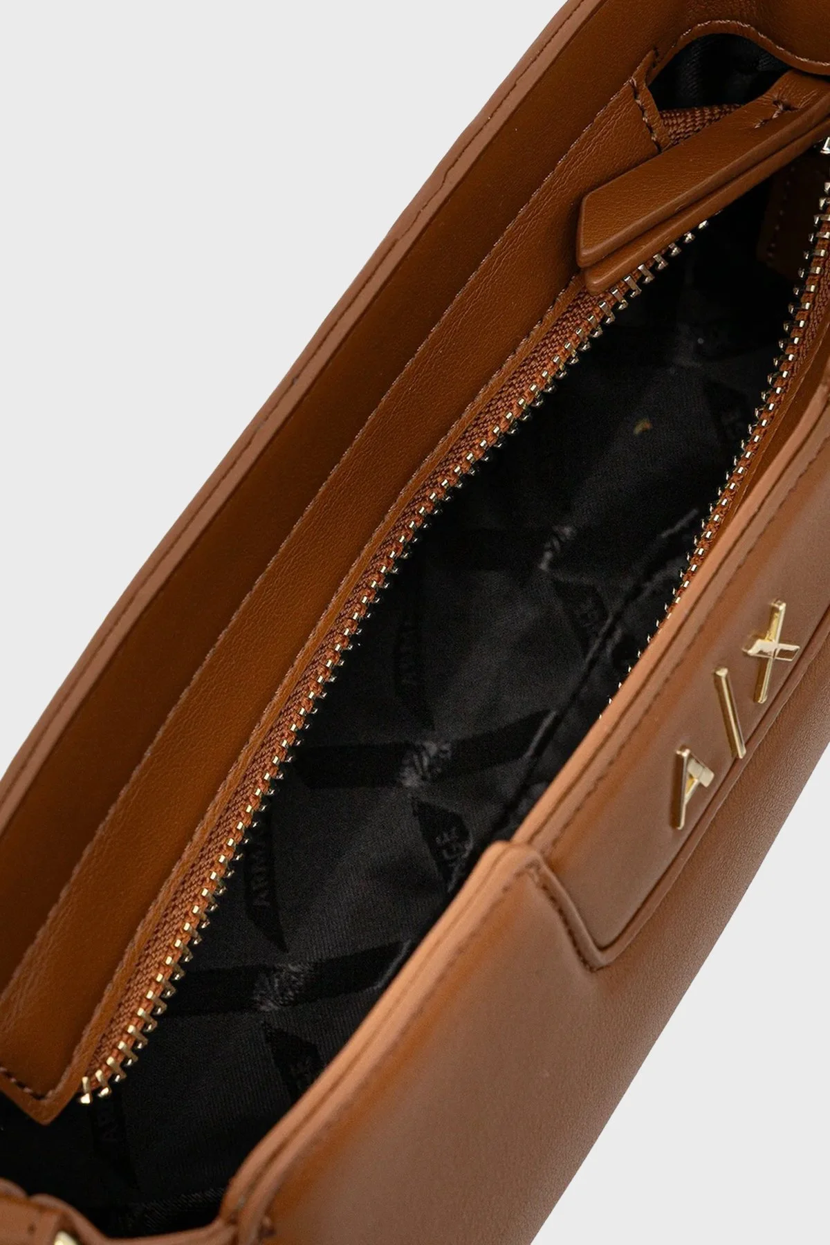 Armani Exchange Logolu Ayarlanabilir Askılı Bayan Çanta XW002162 AF19892 U6123 TABA - 5