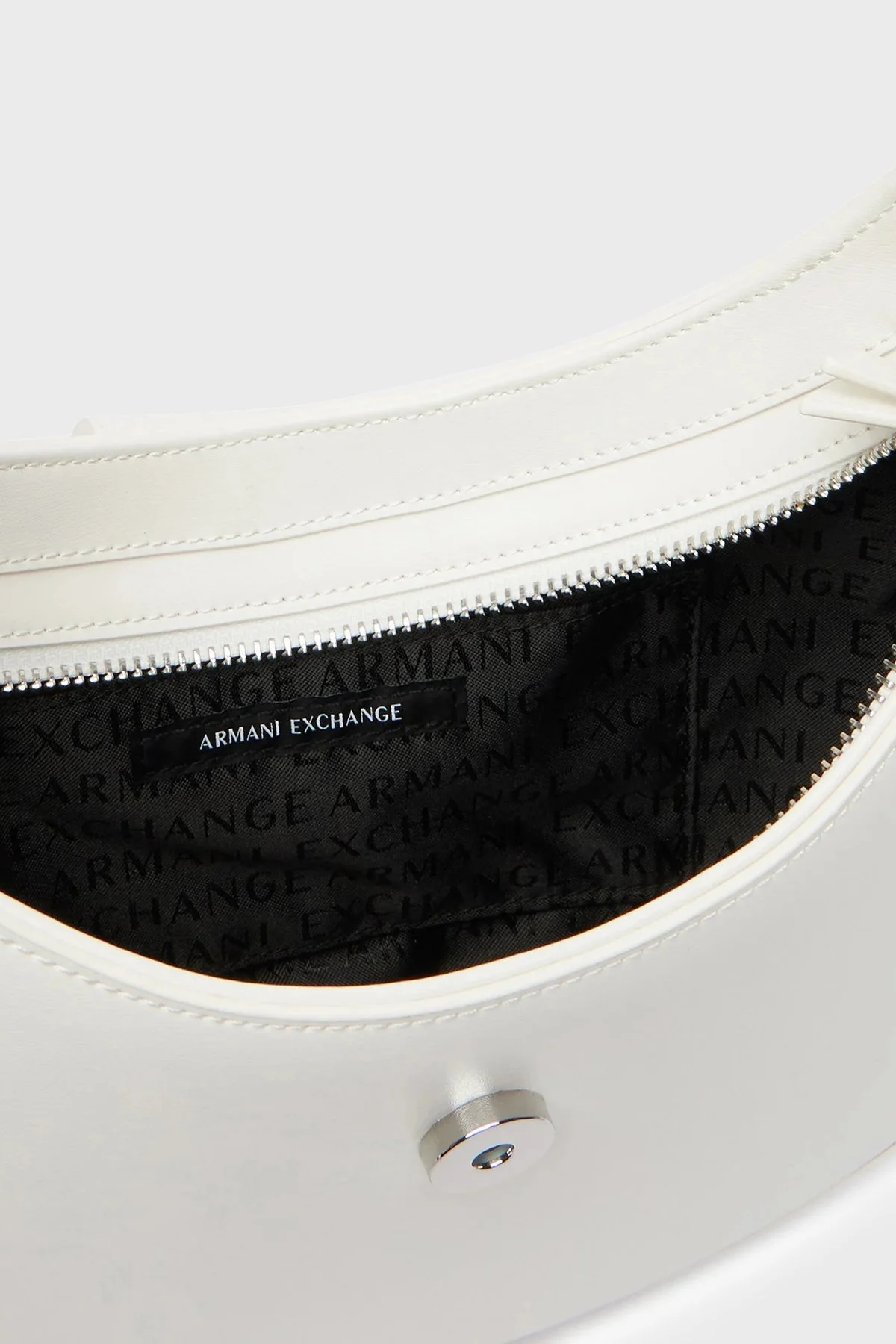 Armani Exchange Logolu Ayarlanabilir Askılı Bayan Çanta XW002565 AF12039 U0011 BEYAZ - 6