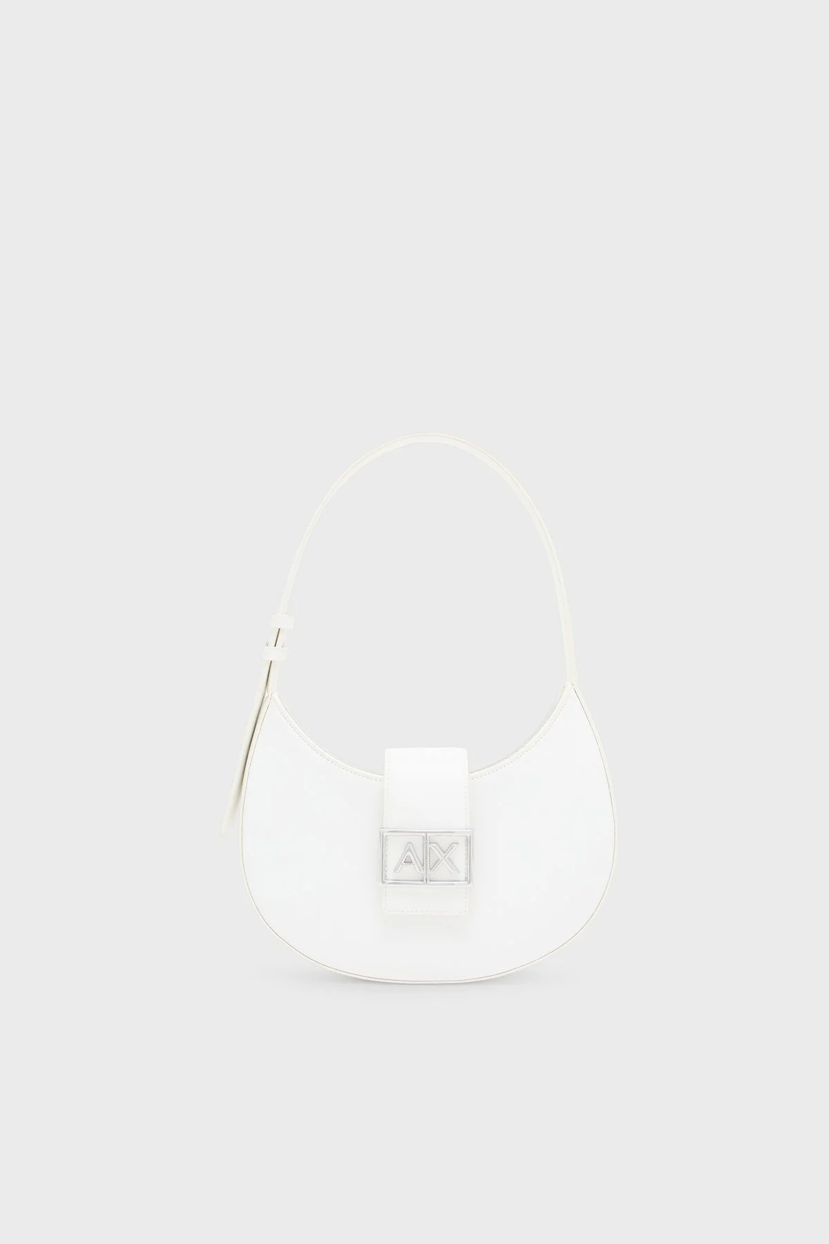 Armani Exchange Logolu Ayarlanabilir Askılı Bayan Çanta XW002566 AF12039 U0011 BEYAZ - 1