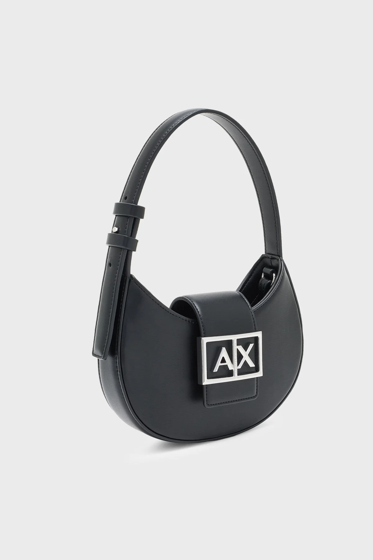 Armani Exchange Logolu Ayarlanabilir Askılı Bayan Çanta XW002566 AF12039 UC001 SİYAH - 5
