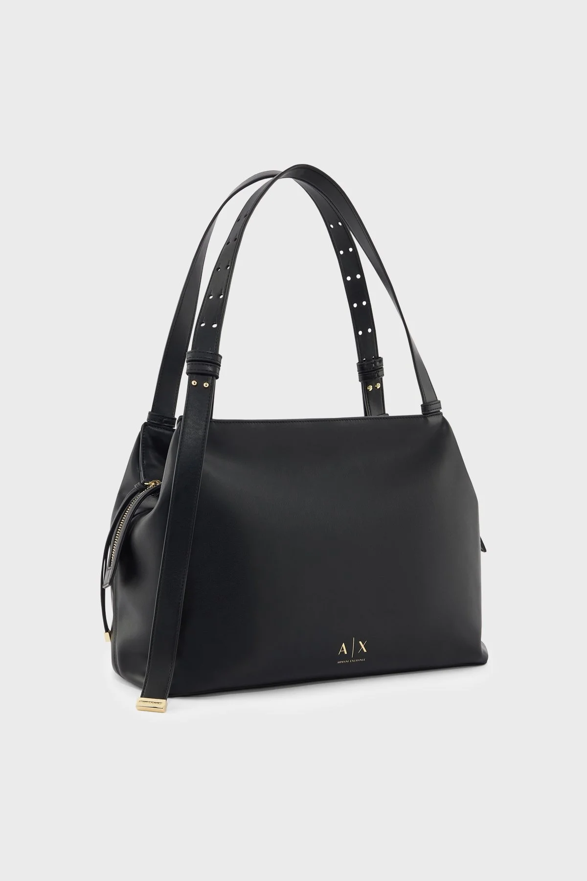 Armani Exchange Logolu Ayarlanabilir Askılı Bayan Çanta XW002603 AF19902 UC001 SİYAH - 4