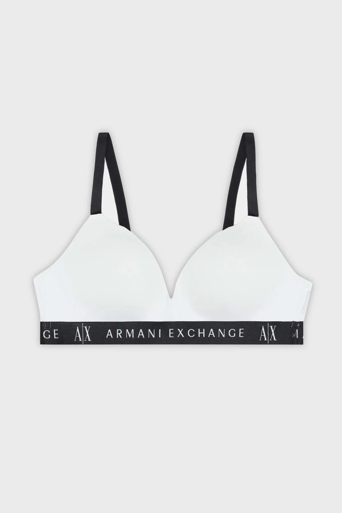 Armani Exchange Logolu Ayarlanabilir Askılı Bralet Kadın Sütyen 947027 CC502 00010 BEYAZ - 1