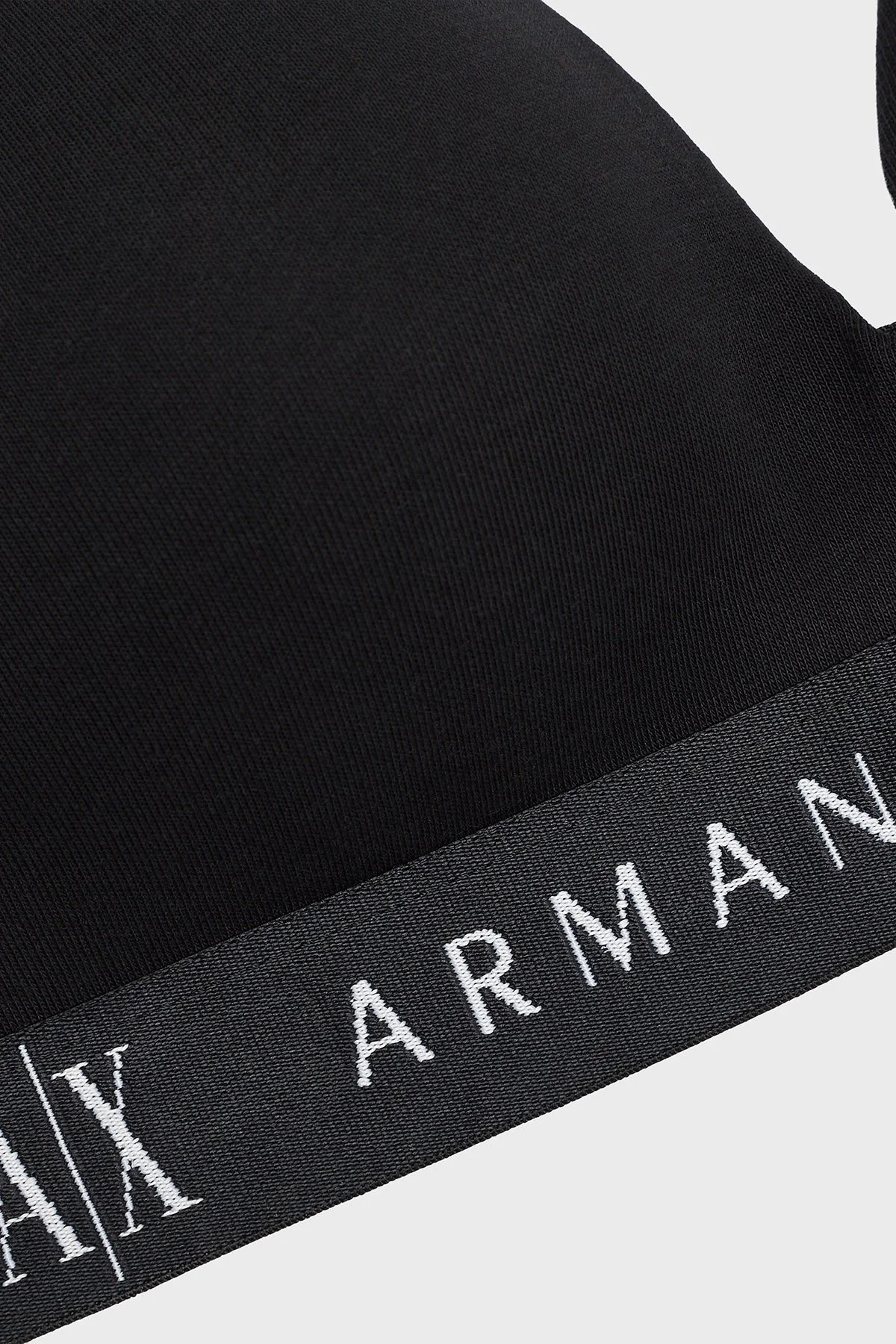 Armani Exchange Logolu Ayarlanabilir Askılı Bralet Kadın Sütyen 947027 CC502 00020 SİYAH - 4