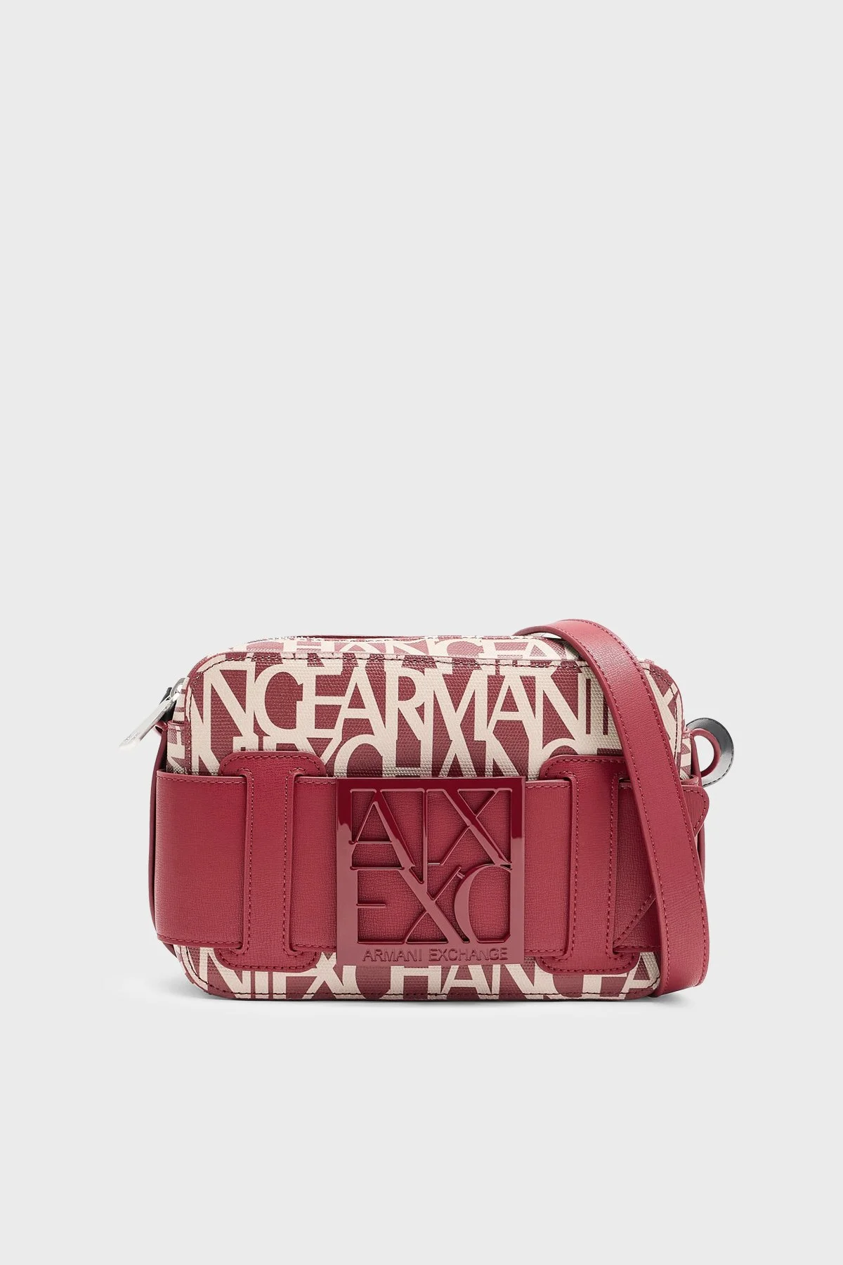 Armani Exchange Logolu Ayarlanabilir Askılı Kadın Çanta 942699 3F742 M5151 Kırmızı - 1