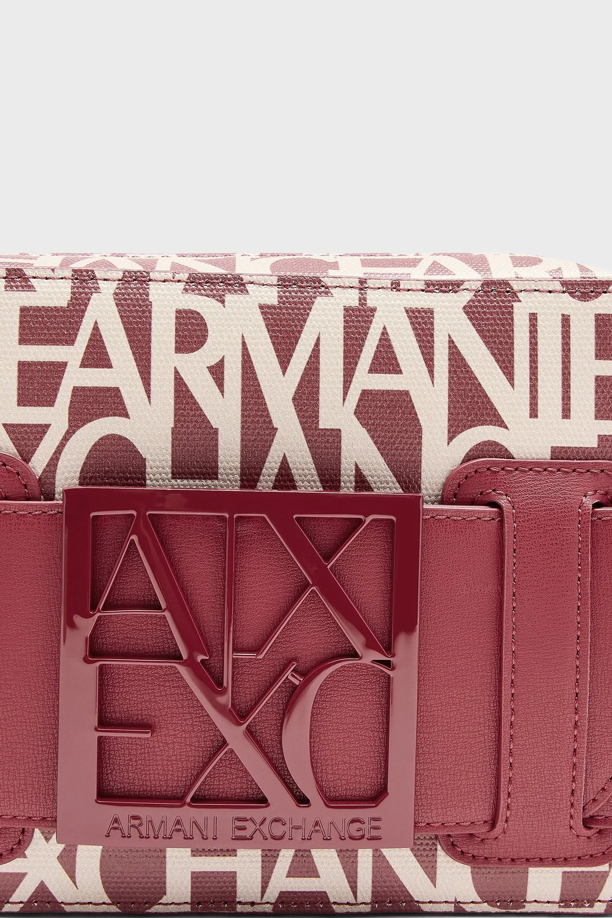 Armani Exchange Logolu Ayarlanabilir Askılı Kadın Çanta 942699 3F742 M5151 Kırmızı - 6