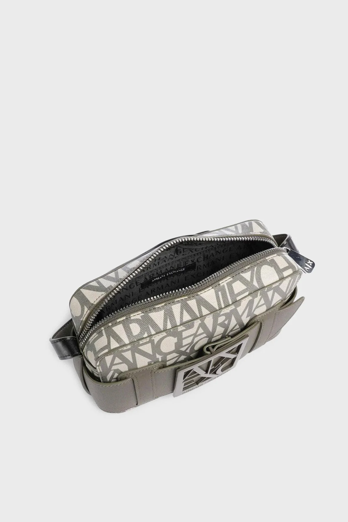 Armani Exchange Logolu Ayarlanabilir Askılı Kadın Çanta 942699 3F742 MZ317 BEJ-HAKİ - 3
