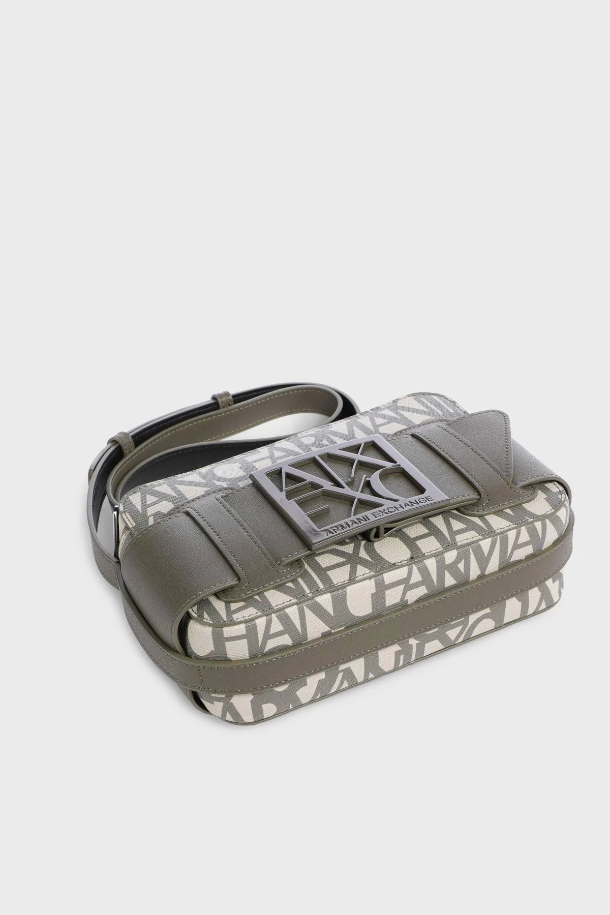 Armani Exchange Logolu Ayarlanabilir Askılı Kadın Çanta 942699 3F742 MZ317 BEJ-HAKİ - 5