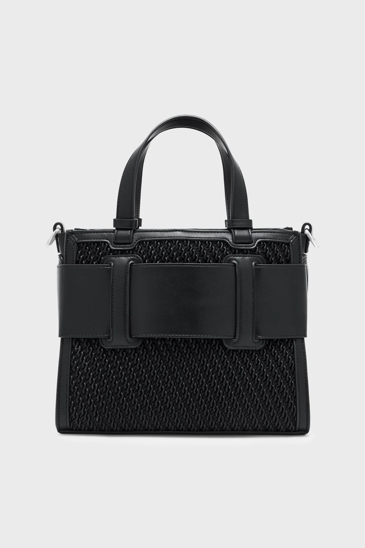 Armani Exchange Logolu Ayarlanabilir Askılı Kadın Çanta XW000392 AF26444 MC043 Siyah - 5