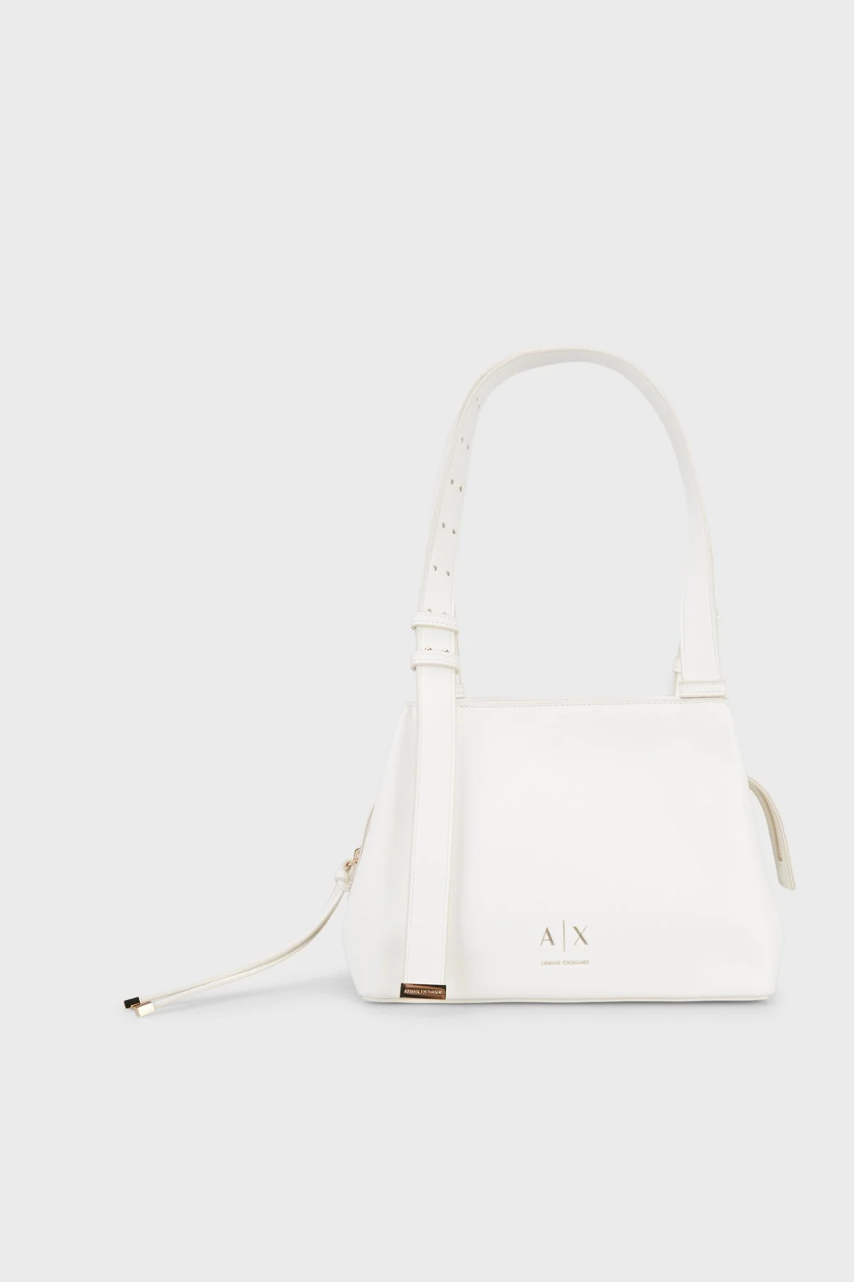 Armani Exchange Logolu Ayarlanabilir Askılı Kadın Çanta XW002604 AF19902 U0011 BEYAZ - 1
