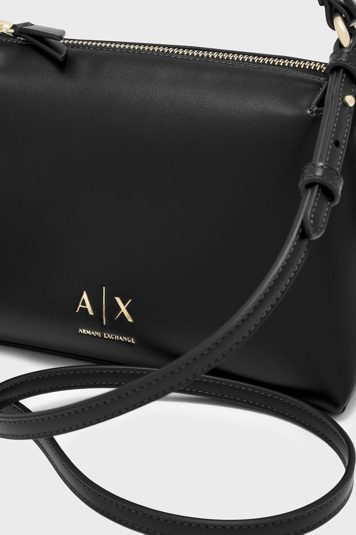 Armani Exchange Logolu Ayarlanabilir Askılı Kadın Çanta XW002990 AF26452 UC001 Siyah - 5