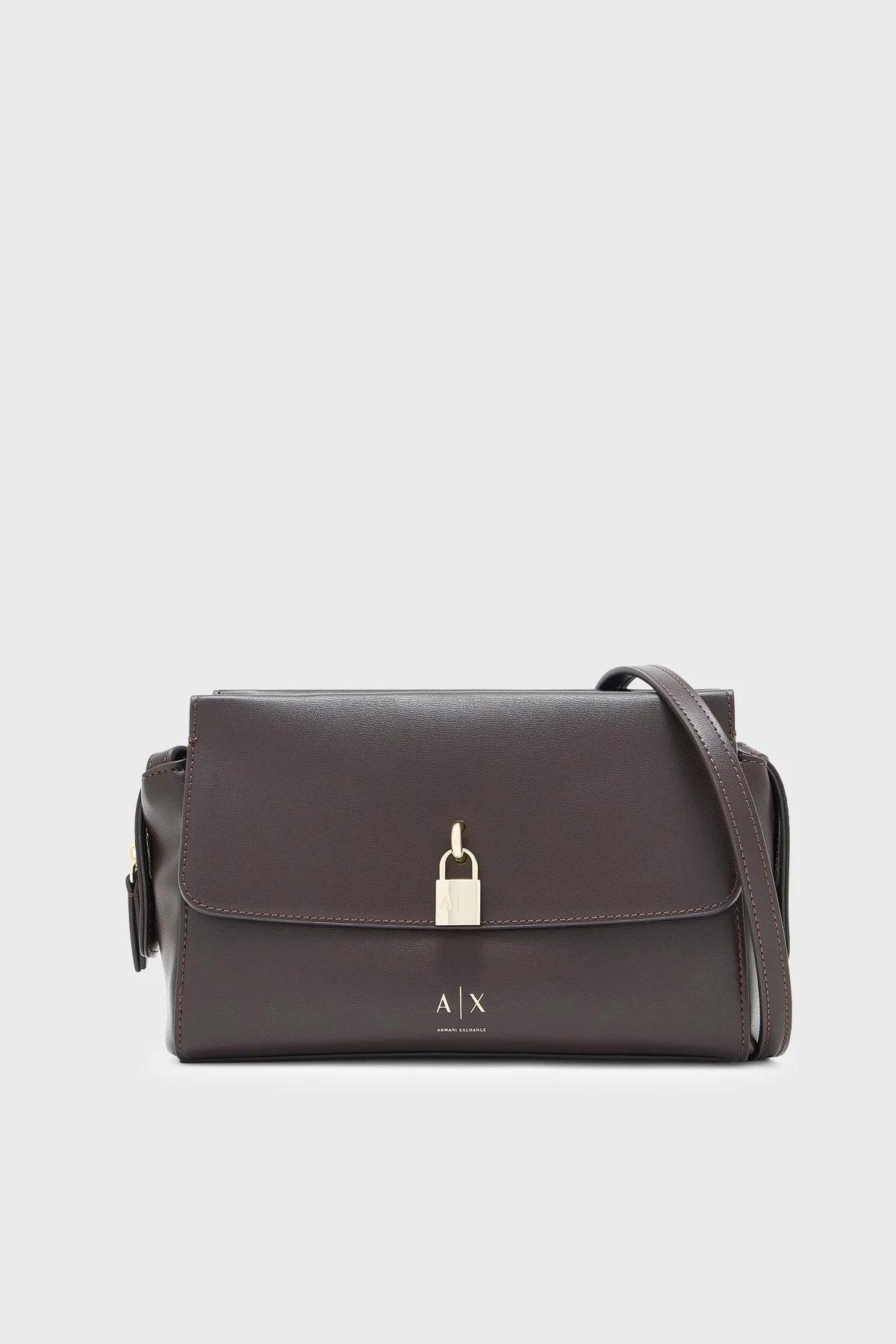 Armani Exchange Logolu Ayarlanabilir Askılı Kadın Çanta XW003056 AF28605 U6032 Kahve - 1