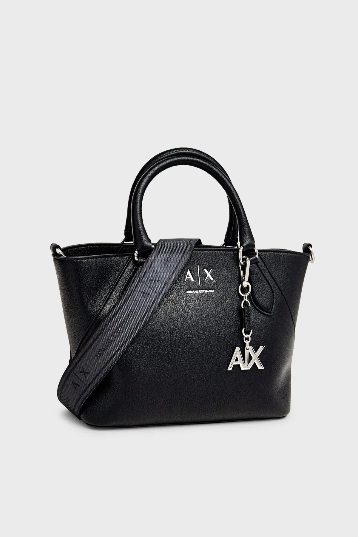 Armani Exchange Logolu Ayarlanabilir Askılı Kadın Çanta XW003143 AF26569 UC001 Siyah - 4