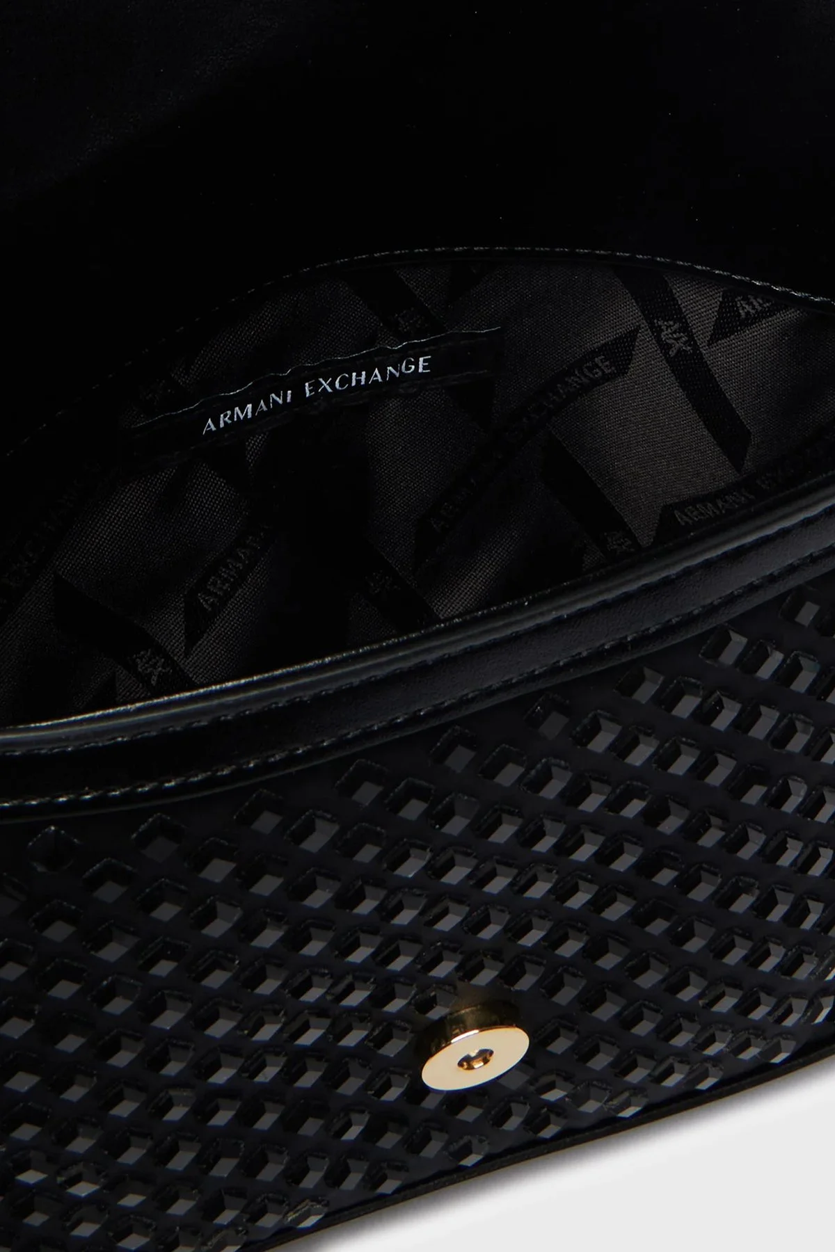 Armani Exchange Logolu Ayarlanabilir Askılı Kadın Çanta XW003374 AF26449 MC043 Siyah - 5