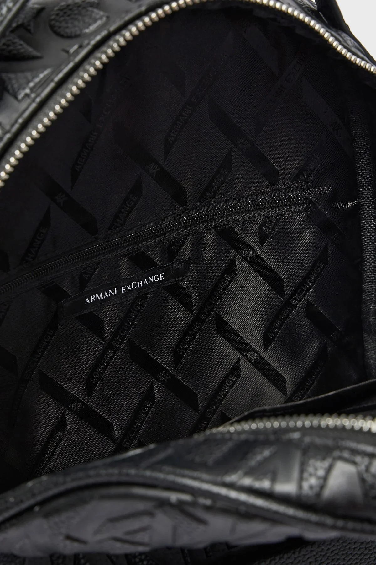 Armani Exchange Logolu Ayarlanabilir Askılı Kadın Sırt Çantası XW002234 AF15774 UC001 Siyah - 4