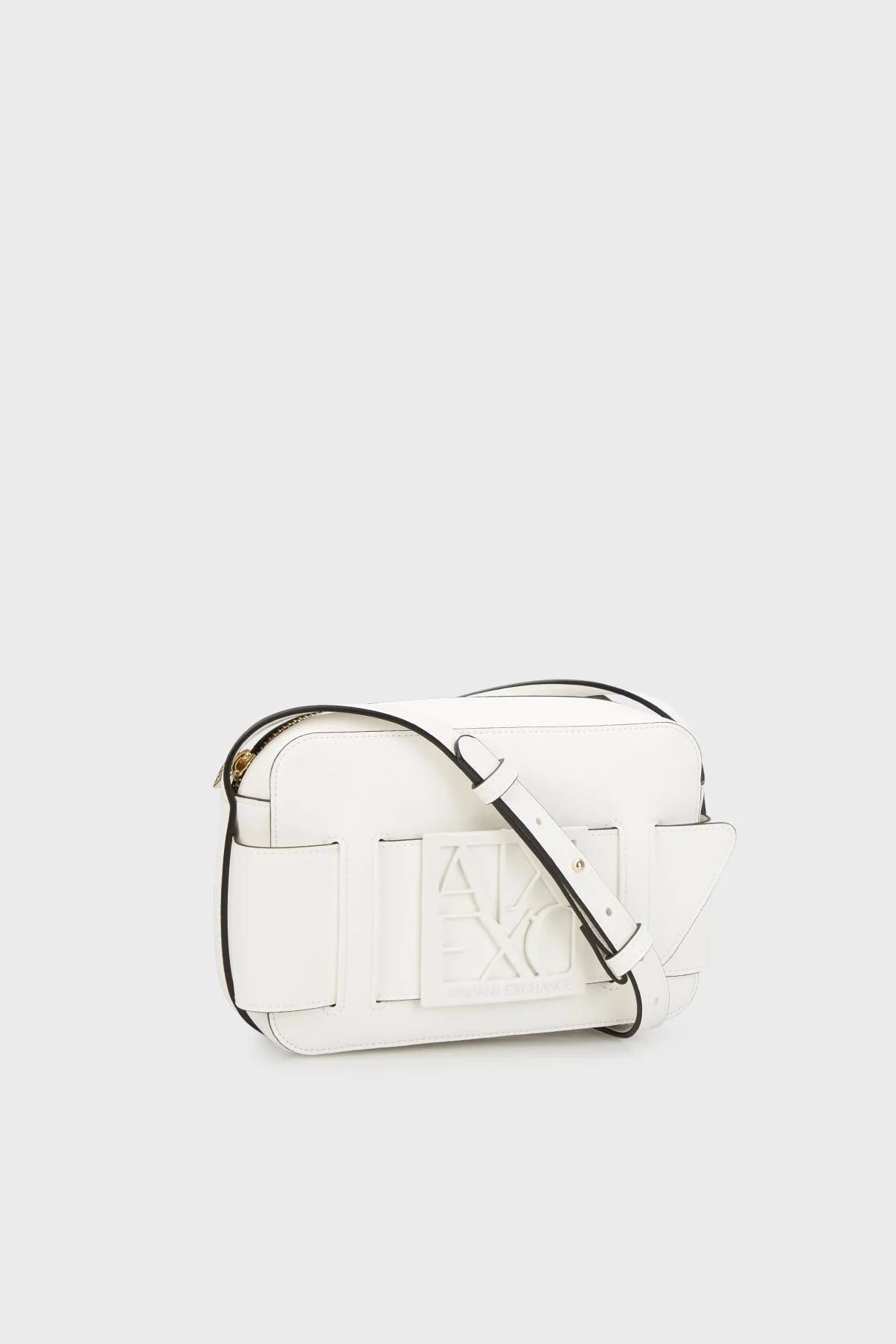 Armani Exchange Logolu Ayarlanabilir Omuz Askılı Bayan Çanta 942699 0A874 47710 BEYAZ - 3