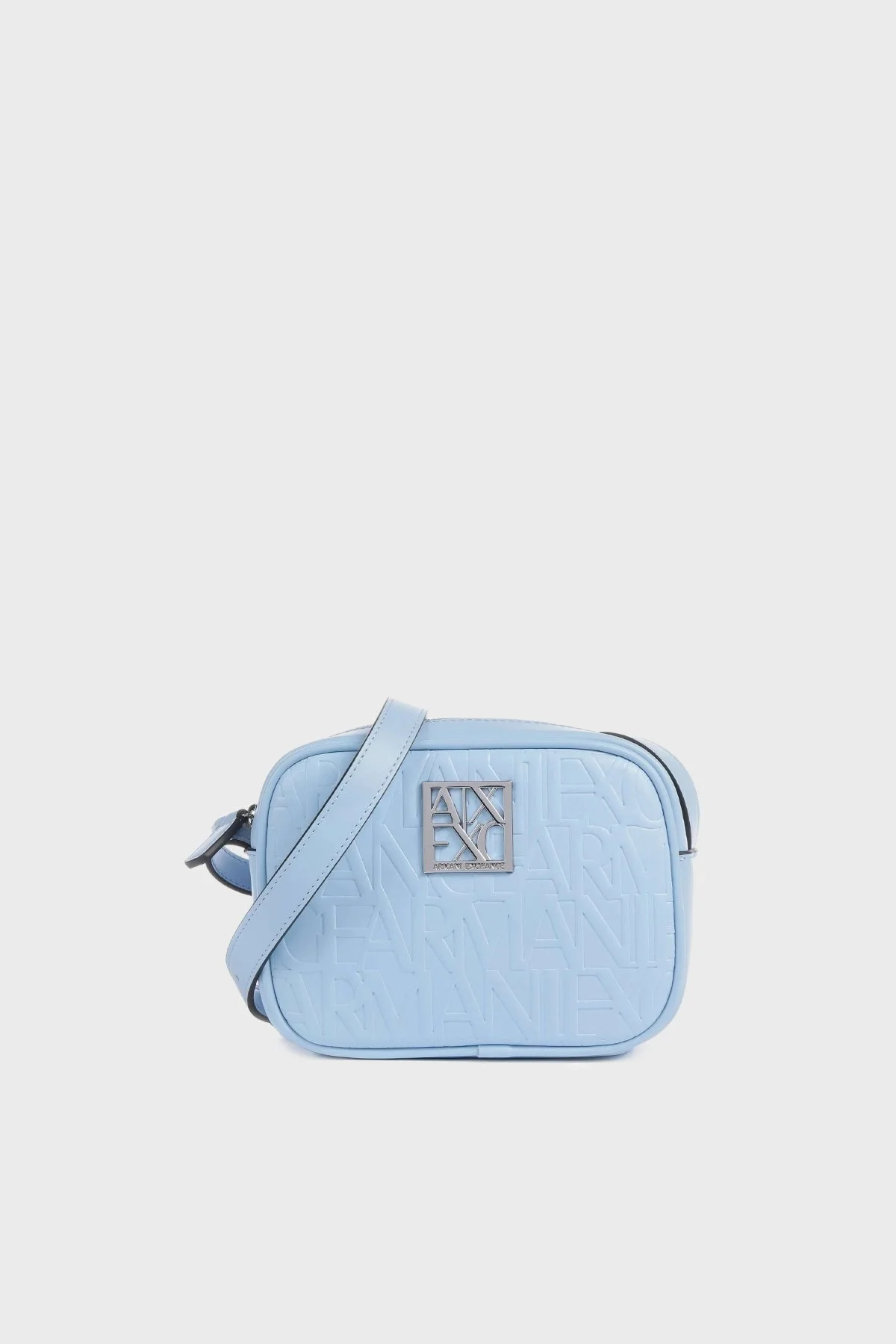 Armani Exchange Logolu Ayarlanabilir Omuz Askılı Bayan Çanta 942733 CC793 24532 MAVİ - 1
