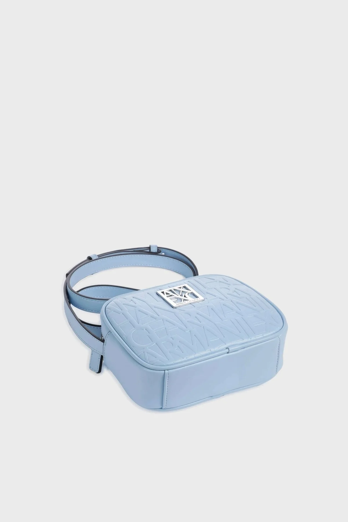 Armani Exchange Logolu Ayarlanabilir Omuz Askılı Bayan Çanta 942733 CC793 24532 MAVİ - 4