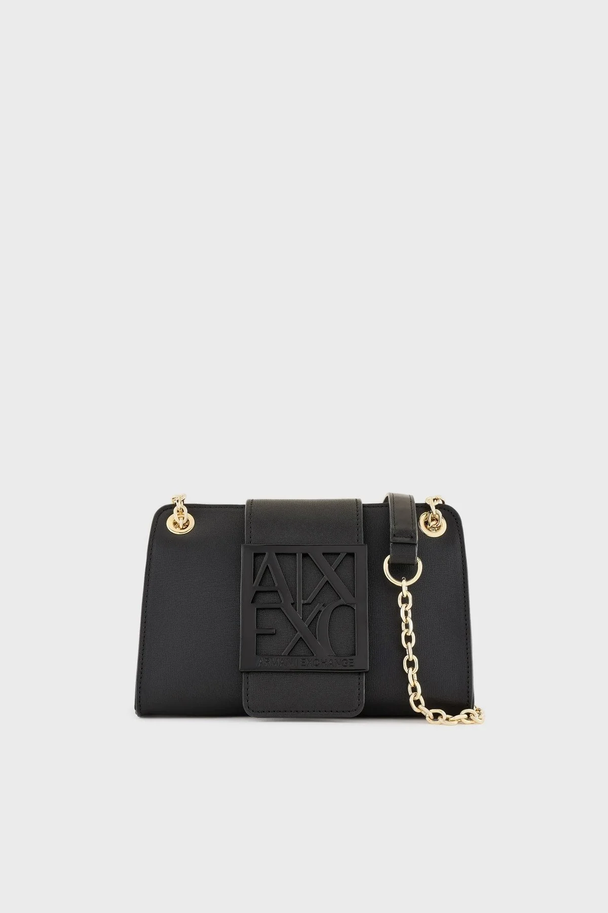 Armani Exchange Logolu Ayarlanabilir Omuz Askılı Bayan Çanta 948590 0A874 00020 SİYAH - 1