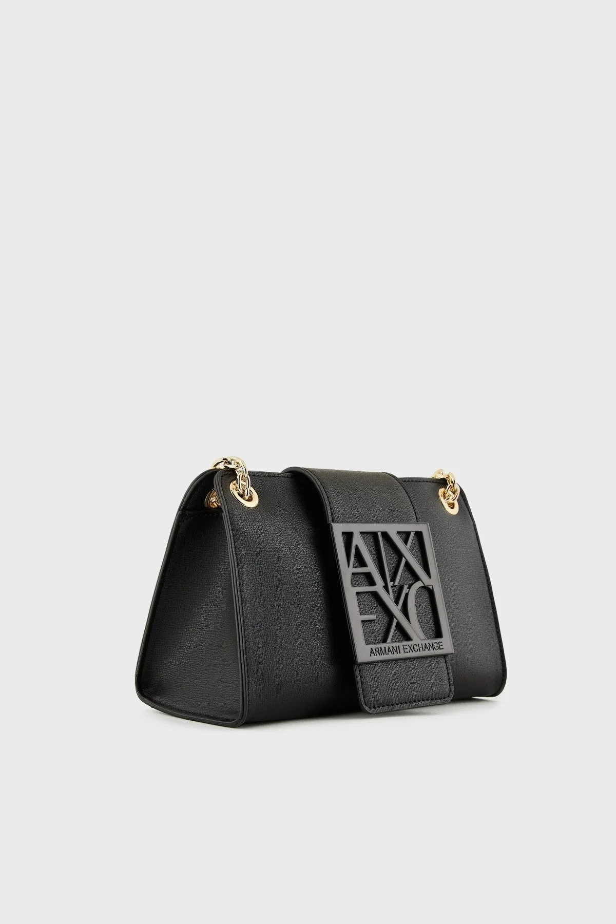 Armani Exchange Logolu Ayarlanabilir Omuz Askılı Bayan Çanta 948590 0A874 00020 SİYAH - 3