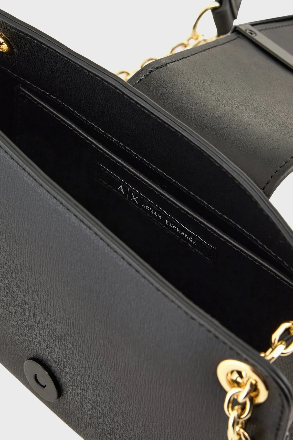 Armani Exchange Logolu Ayarlanabilir Omuz Askılı Bayan Çanta 948590 0A874 00020 SİYAH - 5