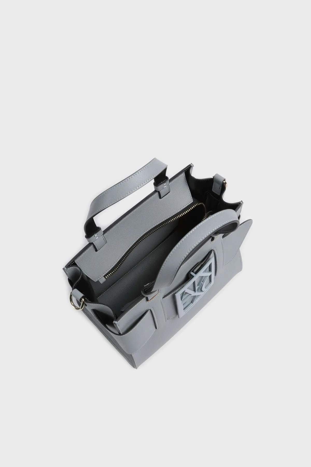 Armani Exchange Logolu Ayarlanabilir ve Çıkarılabilir Askılı Bayan Çanta 942690 0A874 25132 MAVİ - 3