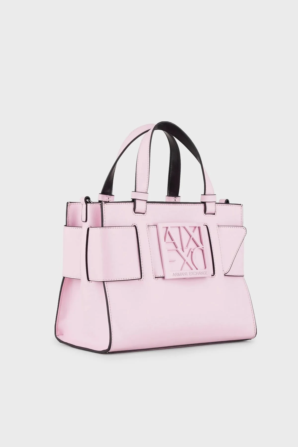 Armani Exchange Logolu Ayarlanabilir ve Çıkarılabilir Uzatma Askılı Bayan Çanta 942690 0A874 18070 PEMBE - 3